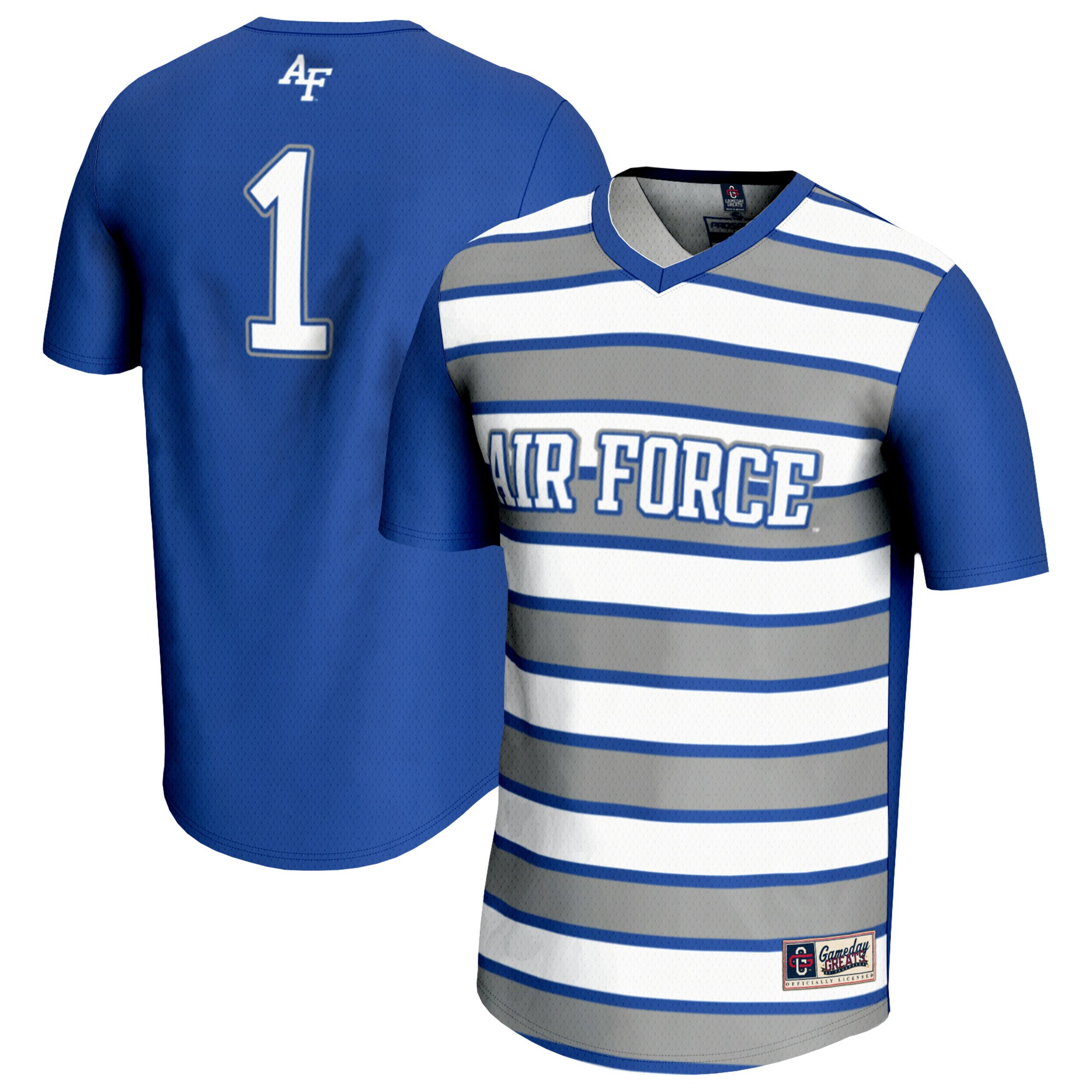#1 Air Force Falcons GameDay Greats Youth Lightweight Soccer Fashion Jersey - Royal