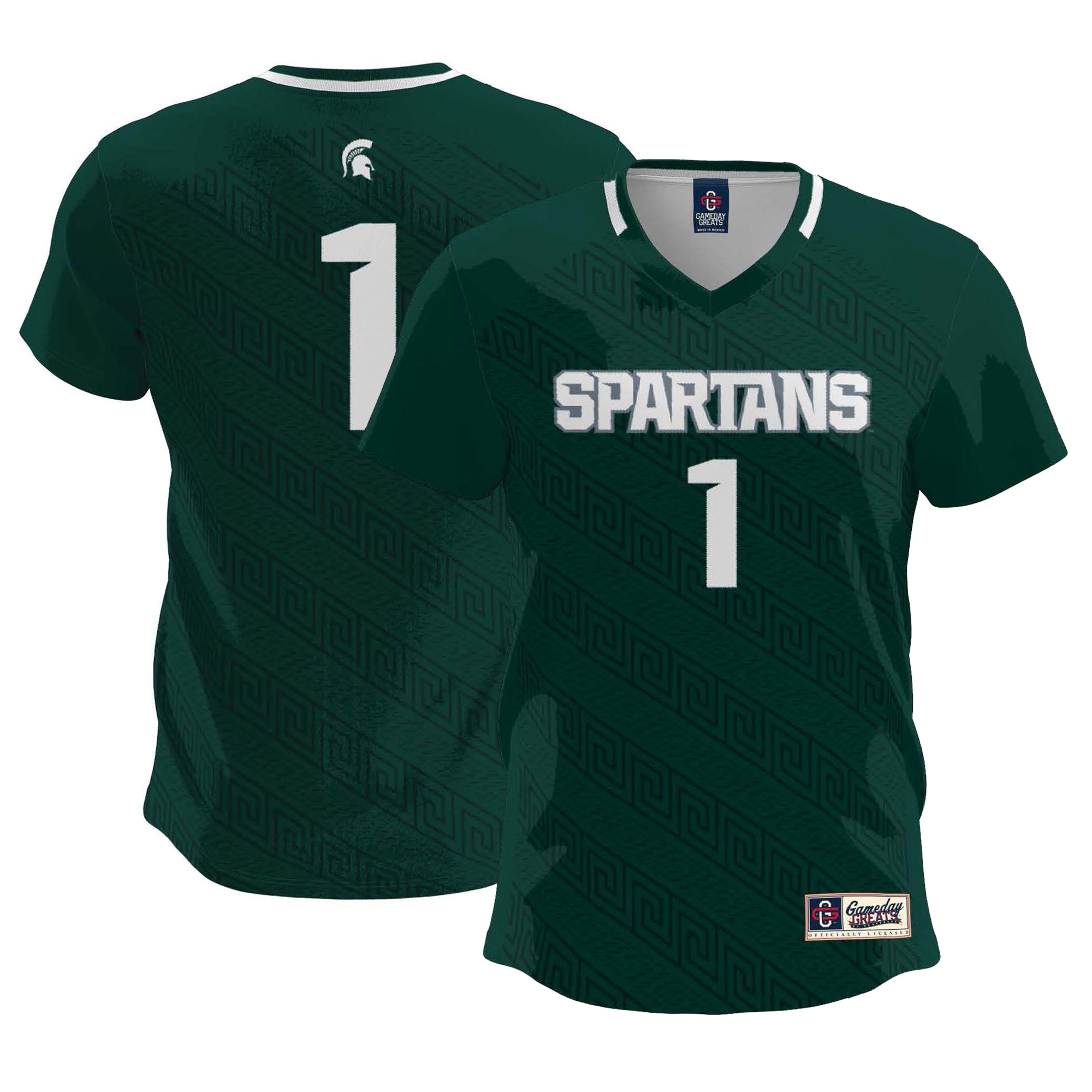 #1 Michigan State Spartans GameDay Greats Lightweight Soccer Team Jersey