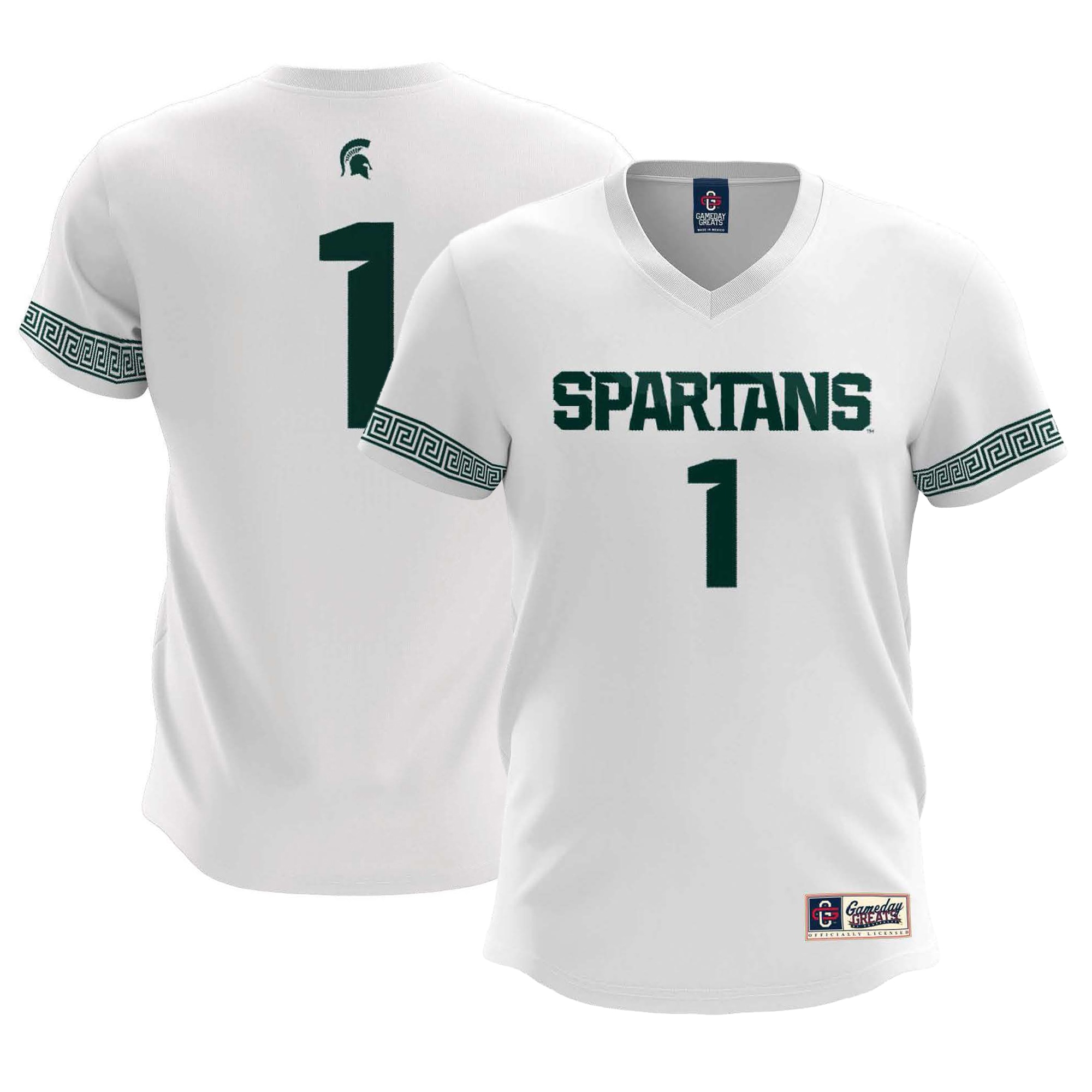 #1 Michigan State Spartans GameDay Greats Lightweight Soccer Team Jersey