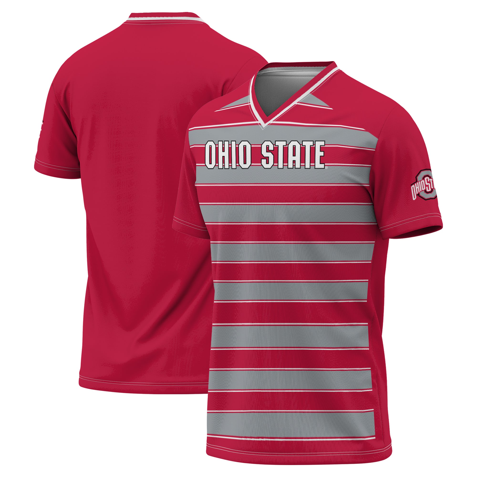 #1 Ohio State Buckeyes GameDay Greats Lightweight Soccer Fashion Jersey