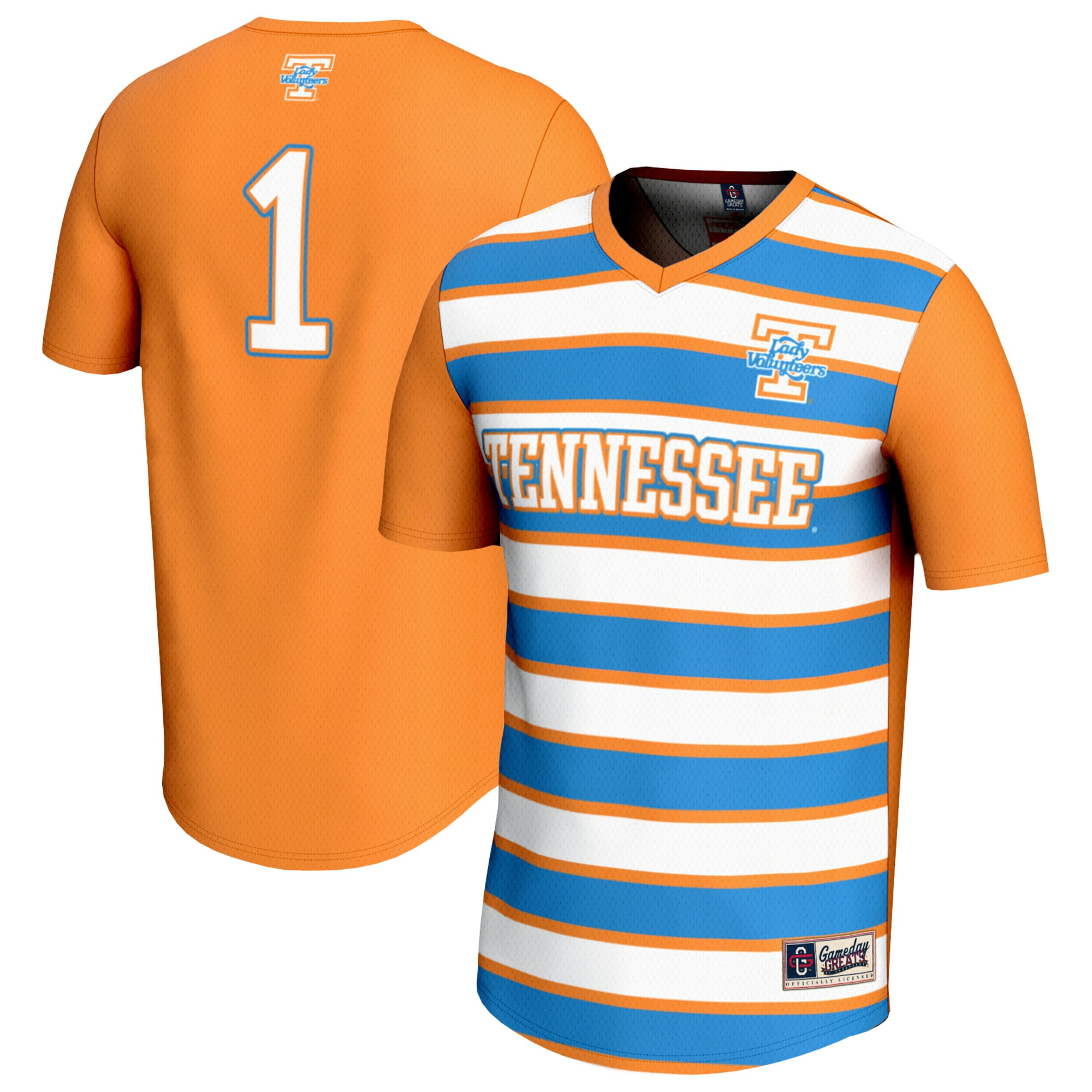 #1 Tennessee Volunteers GameDay Greats Youth Lightweight Soccer Fashion Jersey - Tennessee Orange