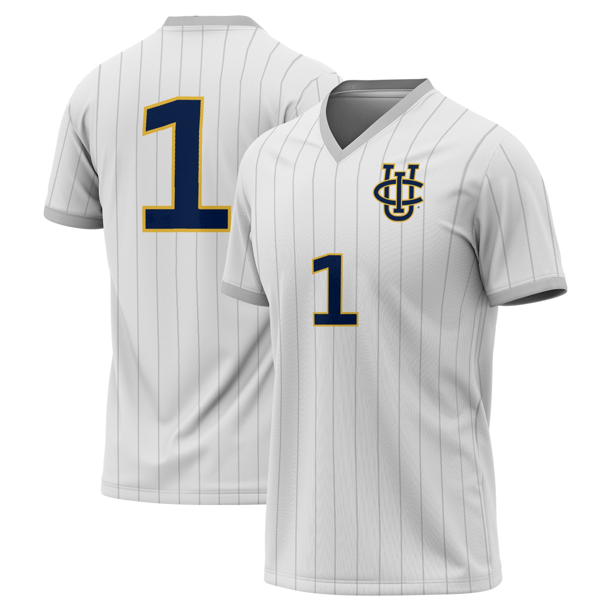 #1 UC Irvine Anteaters GameDay Greats Lightweight Soccer Fashion Jersey - White