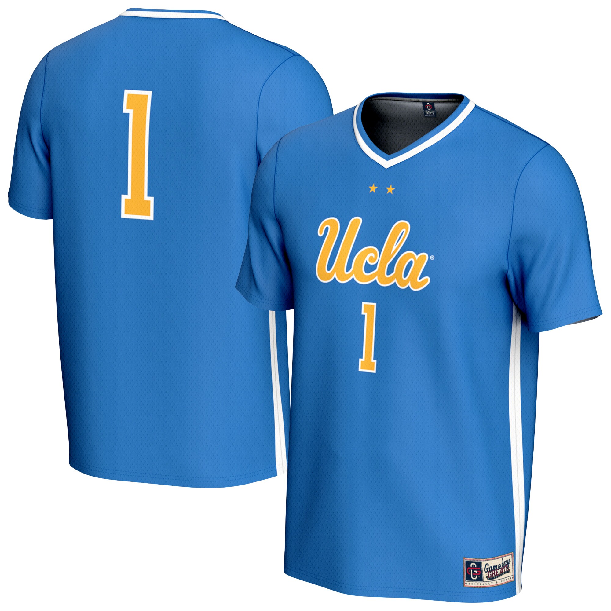 #1 UCLA Bruins GameDay Greats Youth Collegiate Women's Soccer Fashion Jersey - Blue