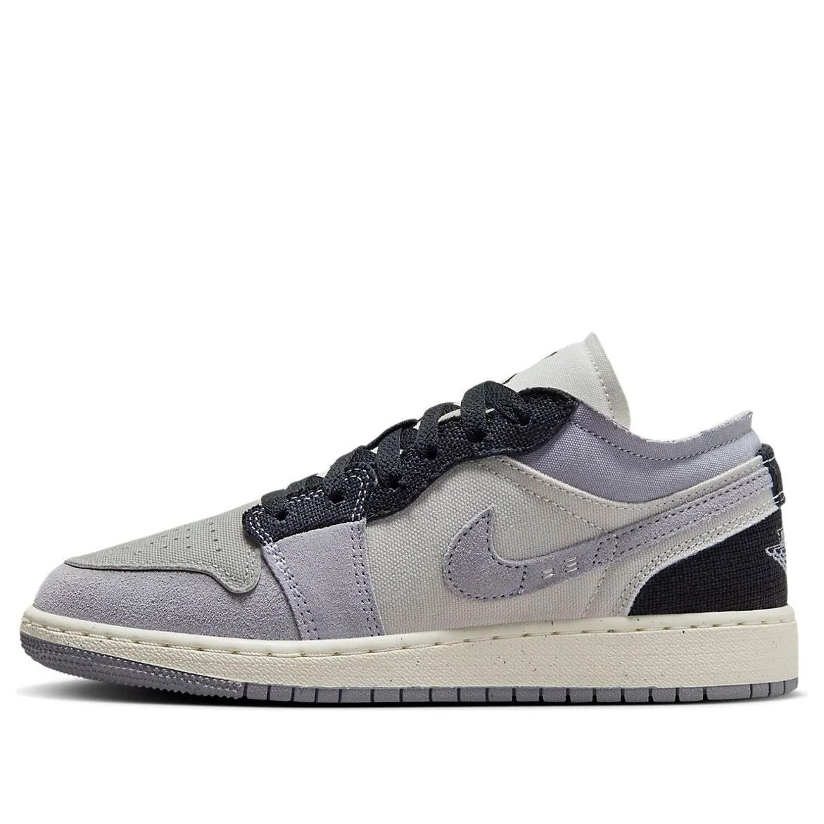 (GS) Air Jordan 1 Low SE Craft 'Inside Out Cement Grey' FD9088-002