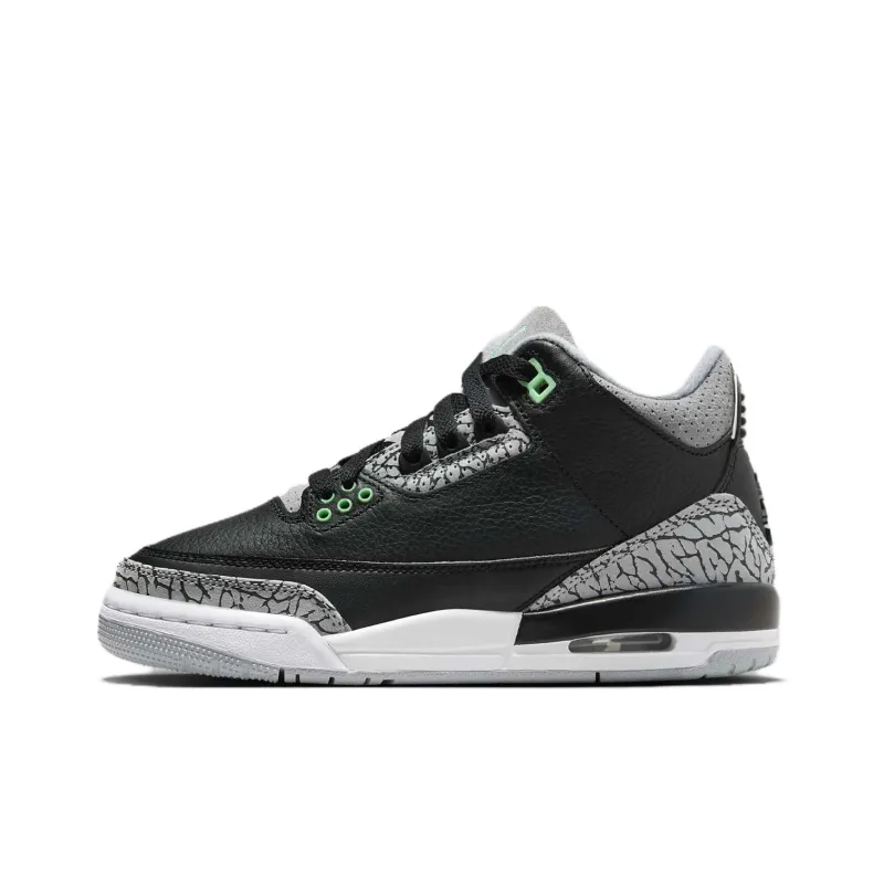 (GS) Air Jordan 3 Retro 'Green Glow' DM0967-031