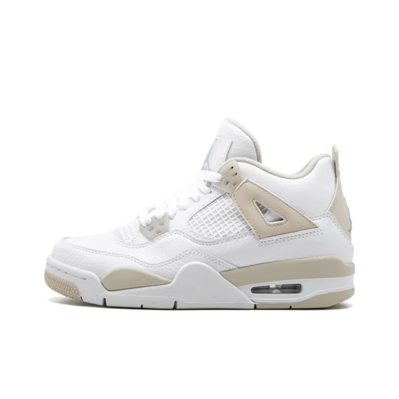 (GS) Air Jordan 4 Retro 'Linen' 487724-118