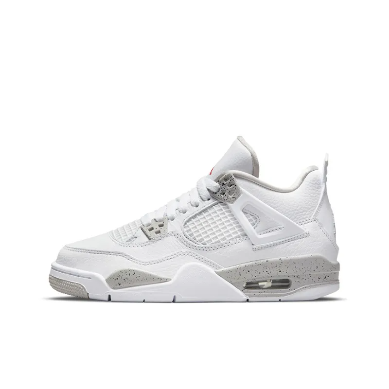 (GS) Air Jordan 4 Retro 'White Oreo' DJ4699-100