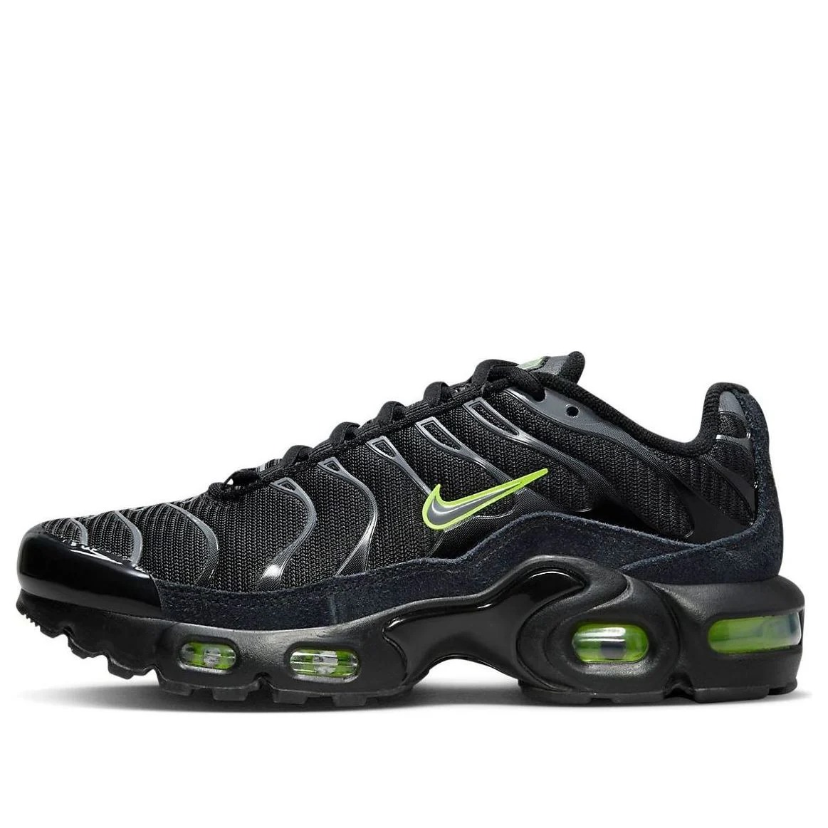 (GS) Nike Air Max Plus 'Black Volt' FQ2399-001