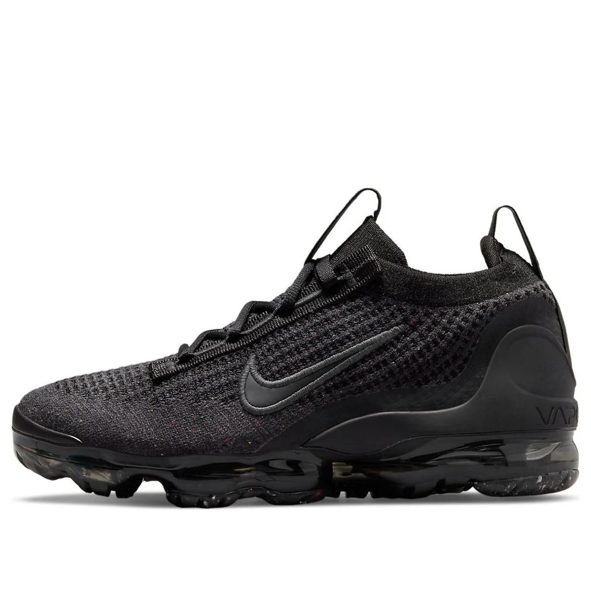 (GS) Nike Air VaporMax 2021 Flyknit 'Triple Black' DB1550-001