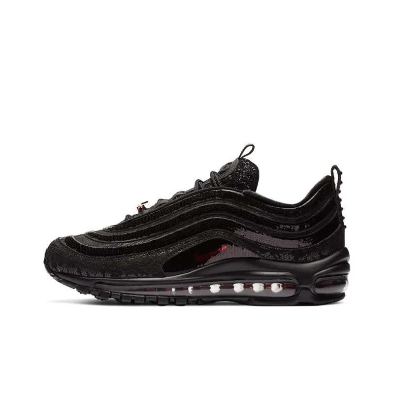 (WMNS) Nike Air Max 97 'Black Sequin Black Red' DC1709-060