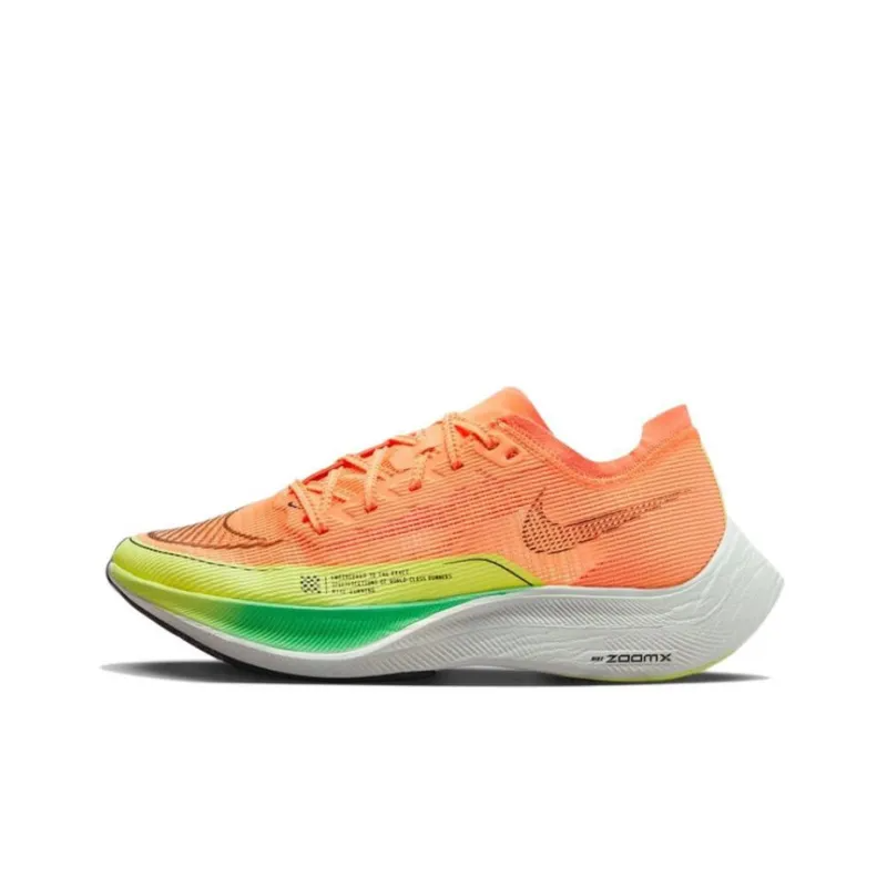 (WMNS) Nike ZoomX Vaporfly Next% 2 'Peach Cream Green Shock' CU4123-801