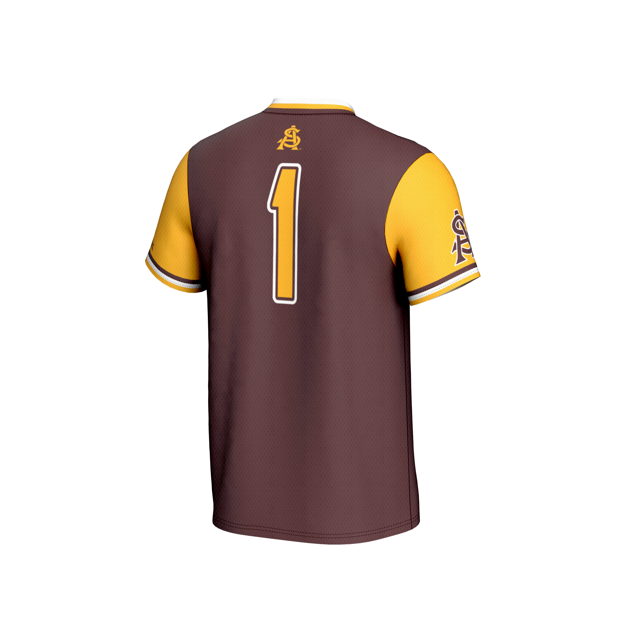 #1 Arizona State Sun Devils GameDay Greats Unisex Lightweight Collegiate Softball Fashion Jersey – Maroon