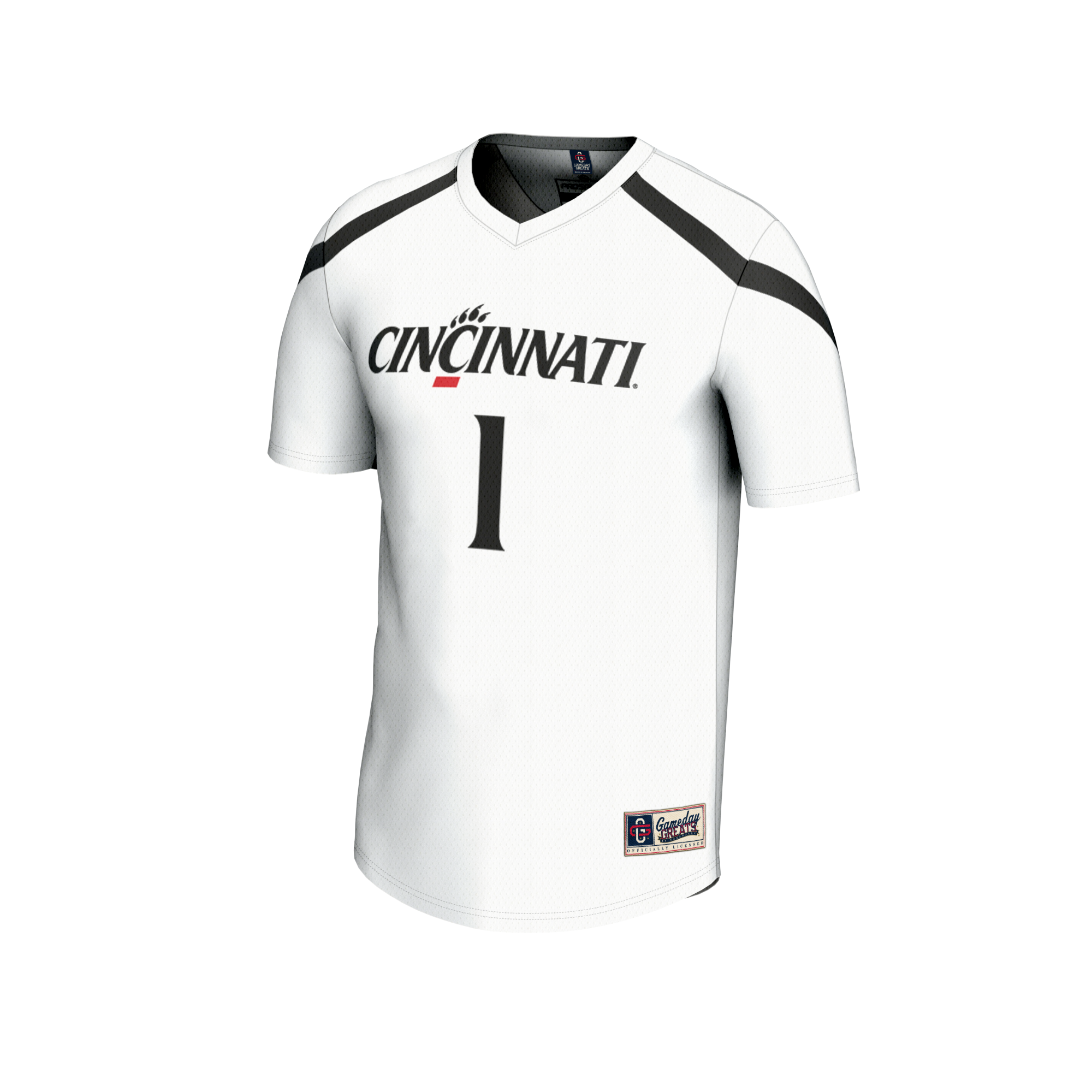 #1 Cincinnati Bearcats GameDay Greats Youth Lacrosse Fashion Jersey