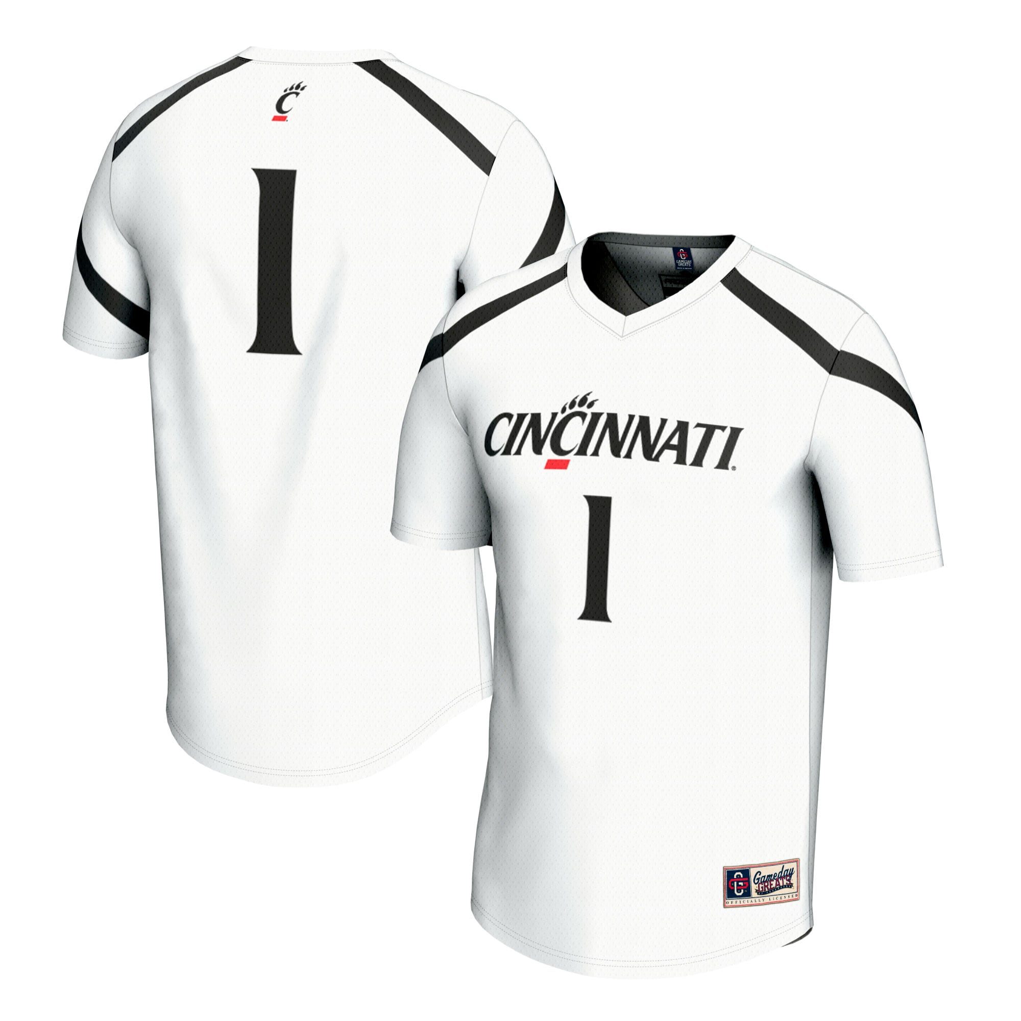  #1  Cincinnati Bearcats GameDay Greats Youth Lacrosse Fashion Jersey