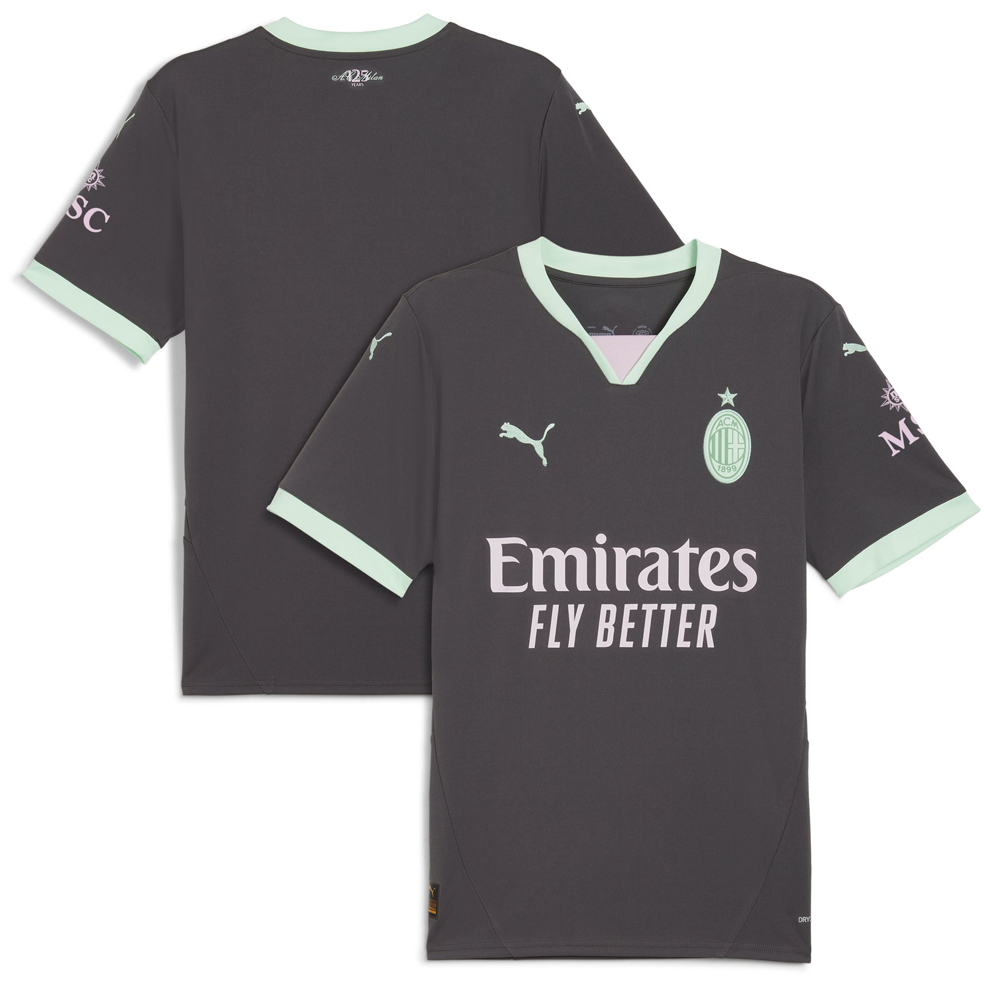  AC Milan Puma 2024/25 Third Jersey - Charcoal