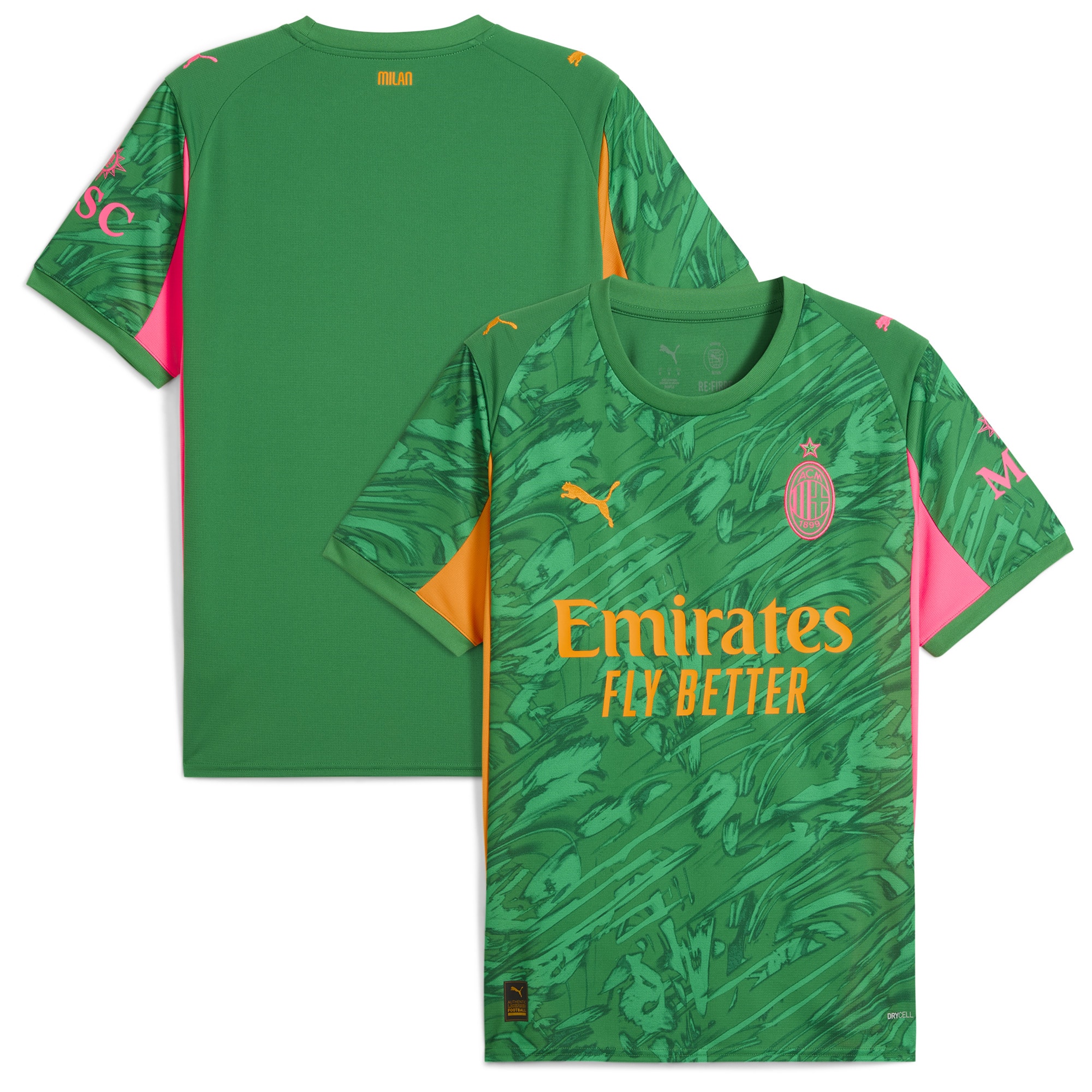  AC Milan Puma 2025/26 Goalkeeper Jersey - Green