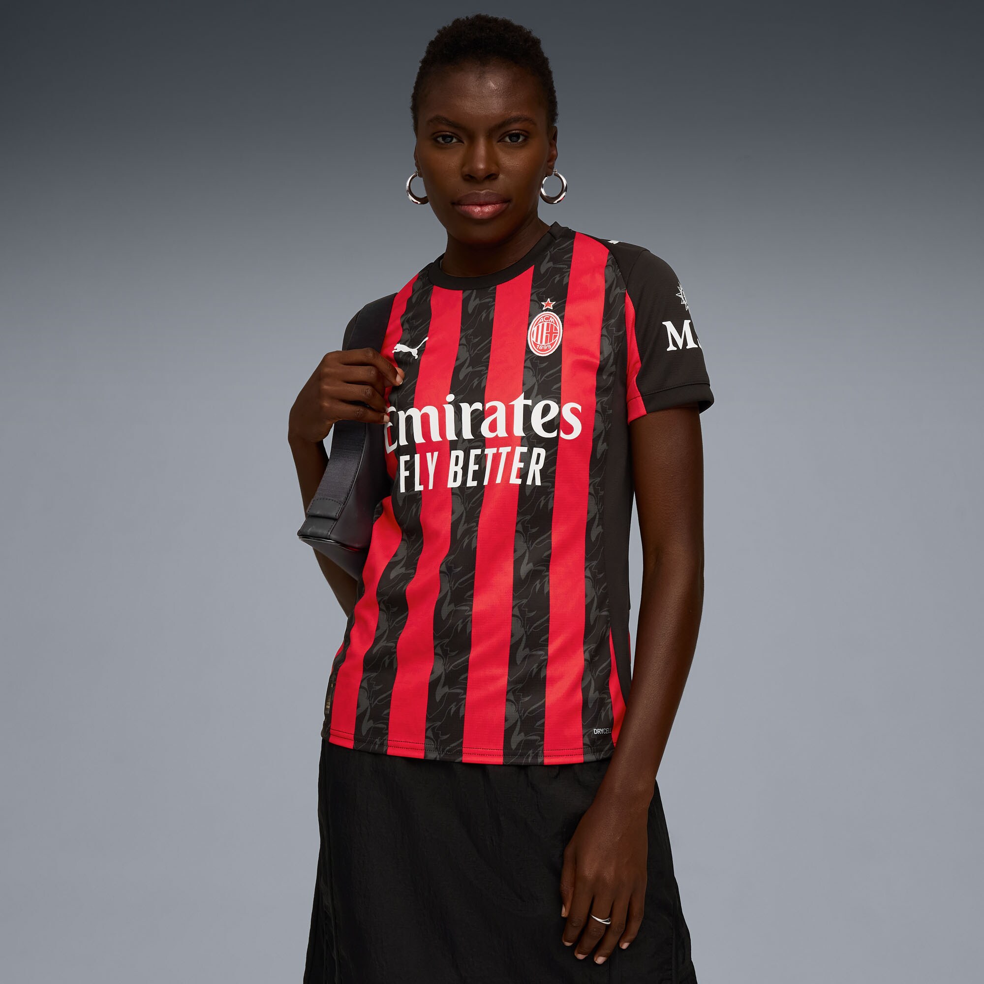  AC Milan Puma Women's 2025/26 Home Jersey - Red