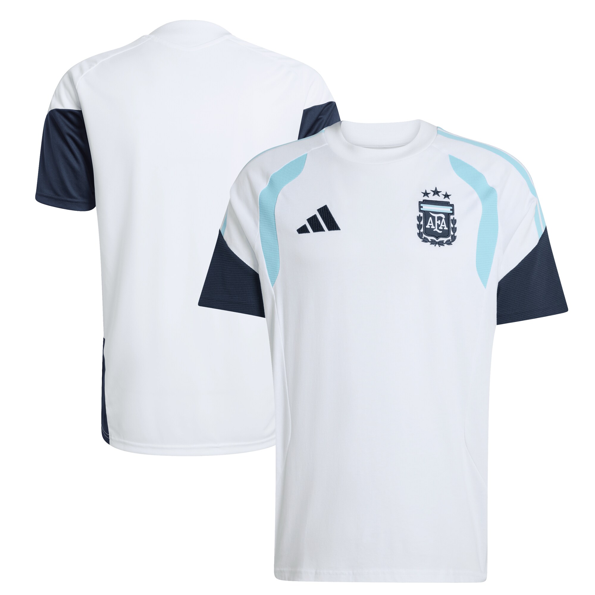  Argentina National Team FIFA x World Cup 2026 Tiro Away Training Jersey - White