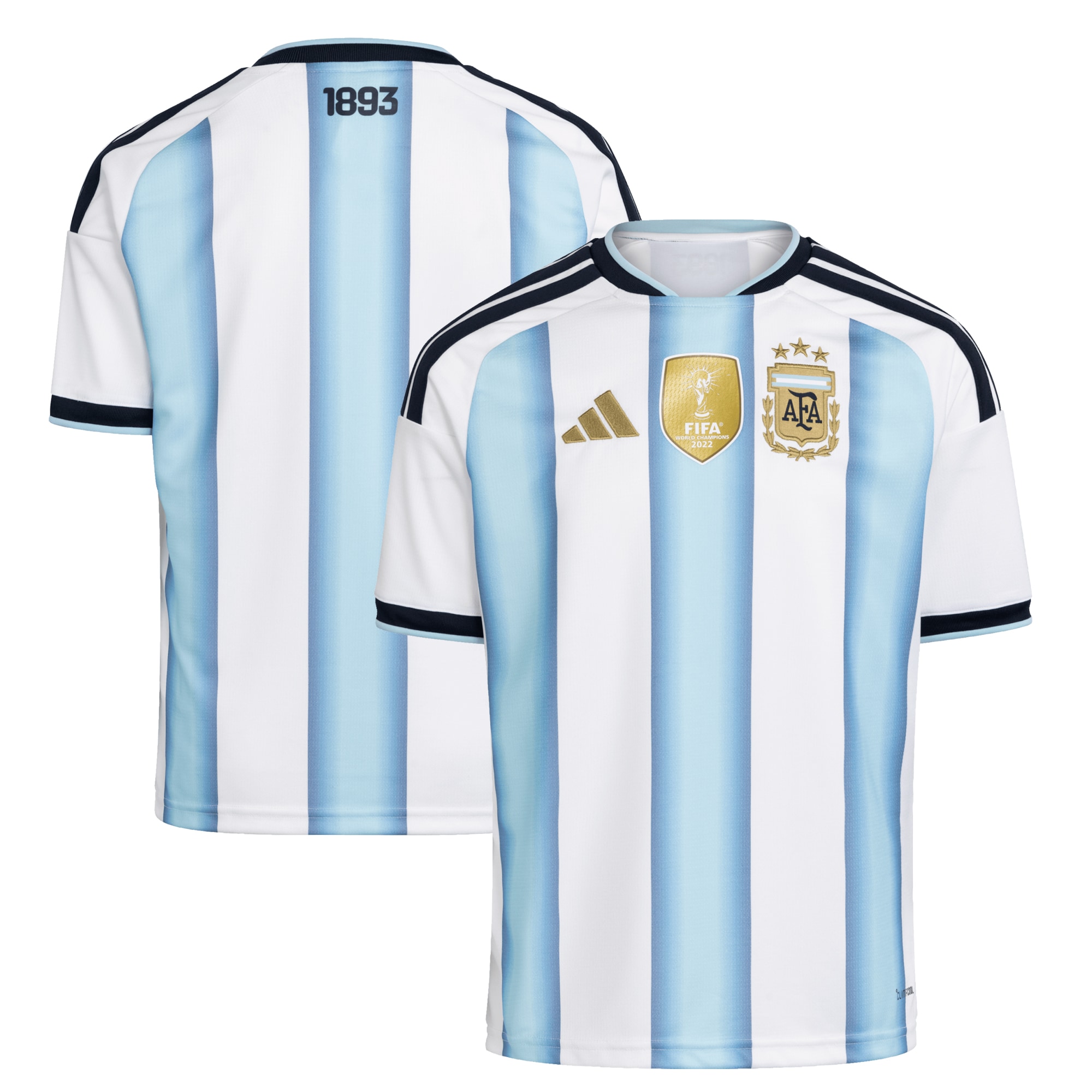  Argentina National Team Youth FIFA x World Cup 2026 Home Jersey - White