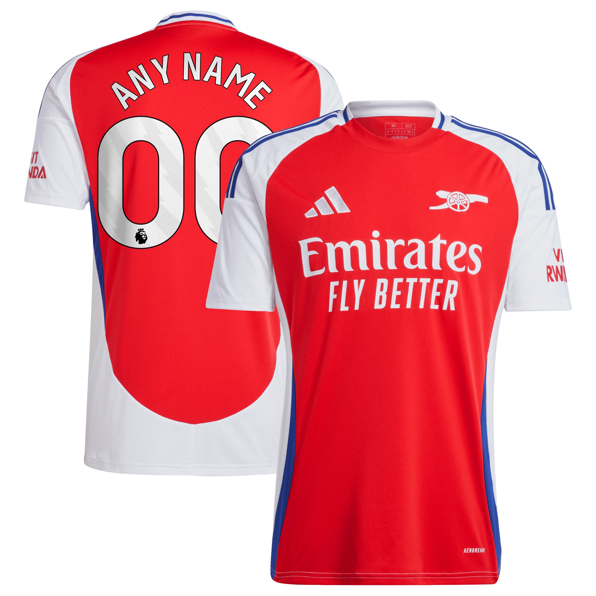  Arsenal 2024/25 Home Custom Jersey – Red