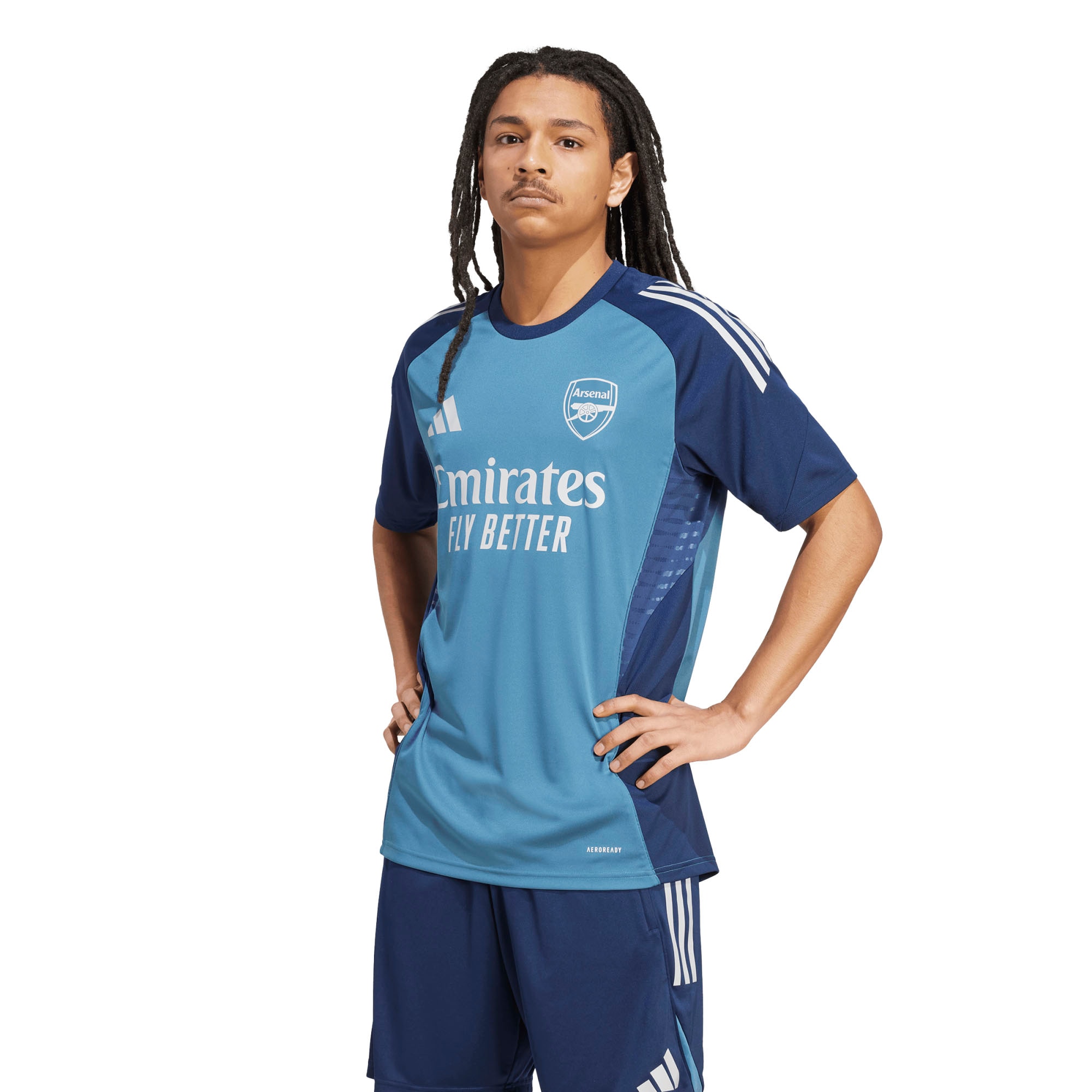  Arsenal 2025/26 AEROREADY Training Jersey - Light Blue
