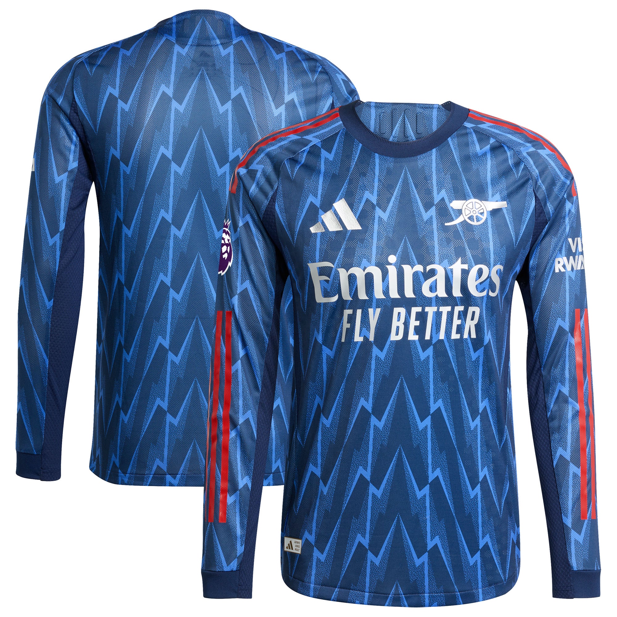  Arsenal 2025/26 Away Long Sleeve Jersey with Patch