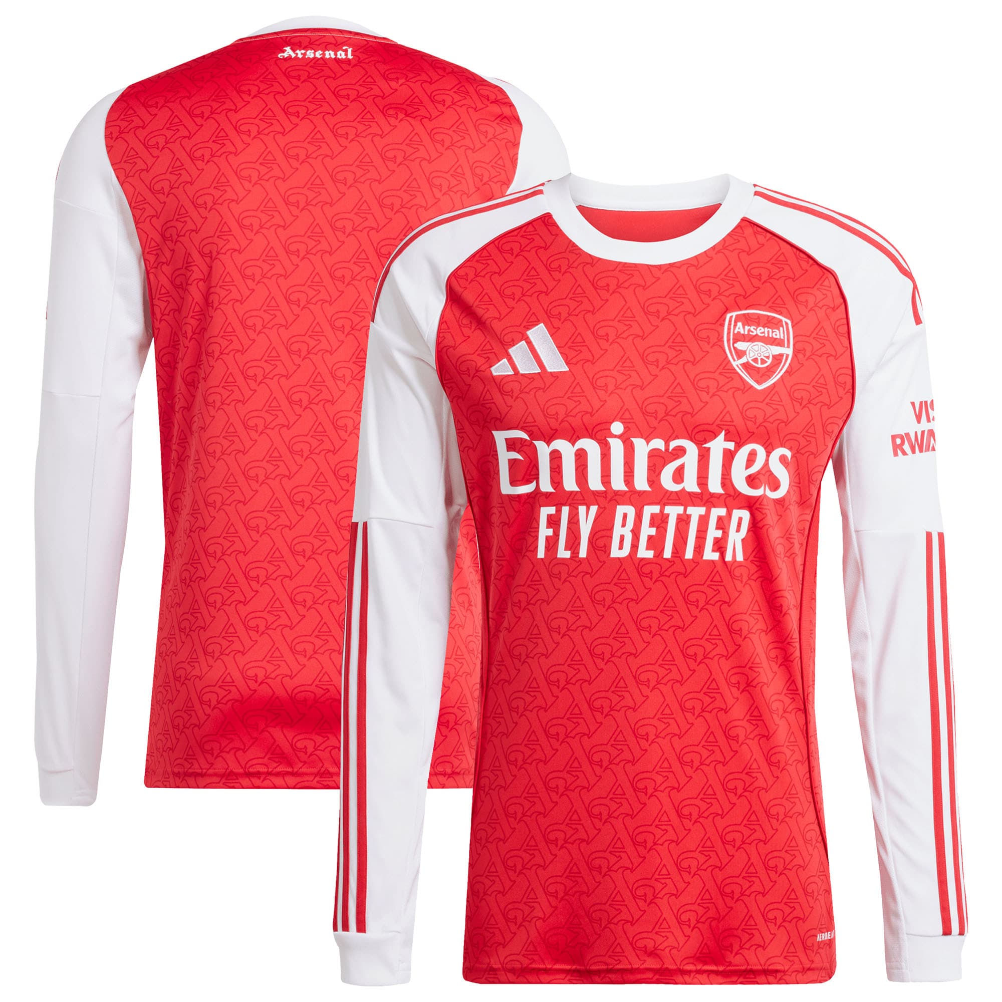  Arsenal 2025/26 Home Long Sleeve Jersey