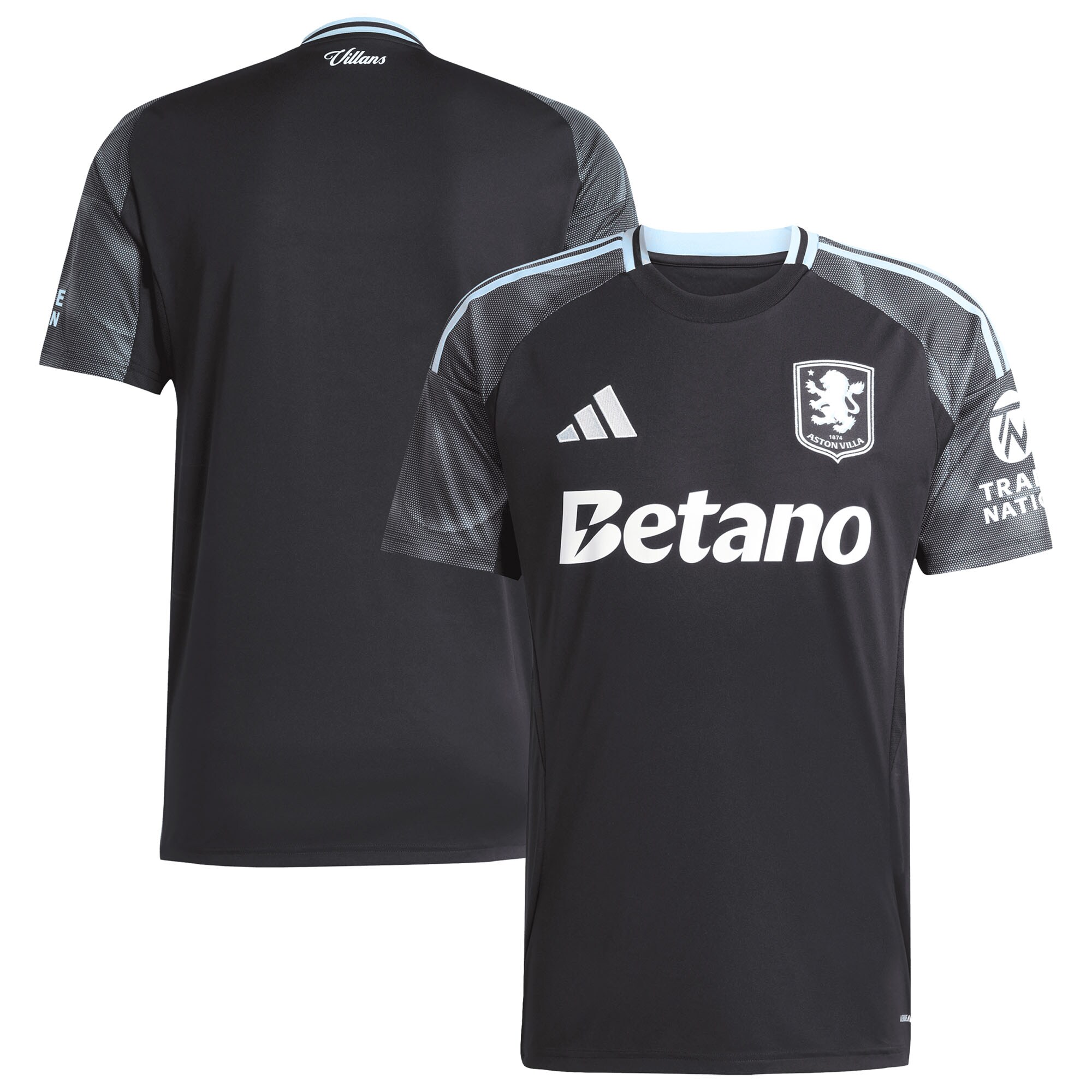  Aston Villa 2025/26 Away Jersey - Black