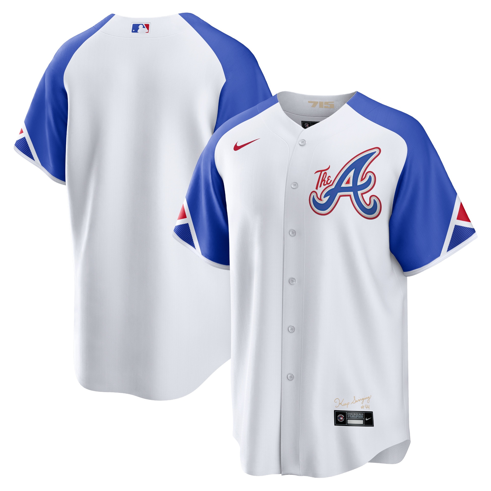  Atlanta Braves 2023 City Connect Jersey - White
