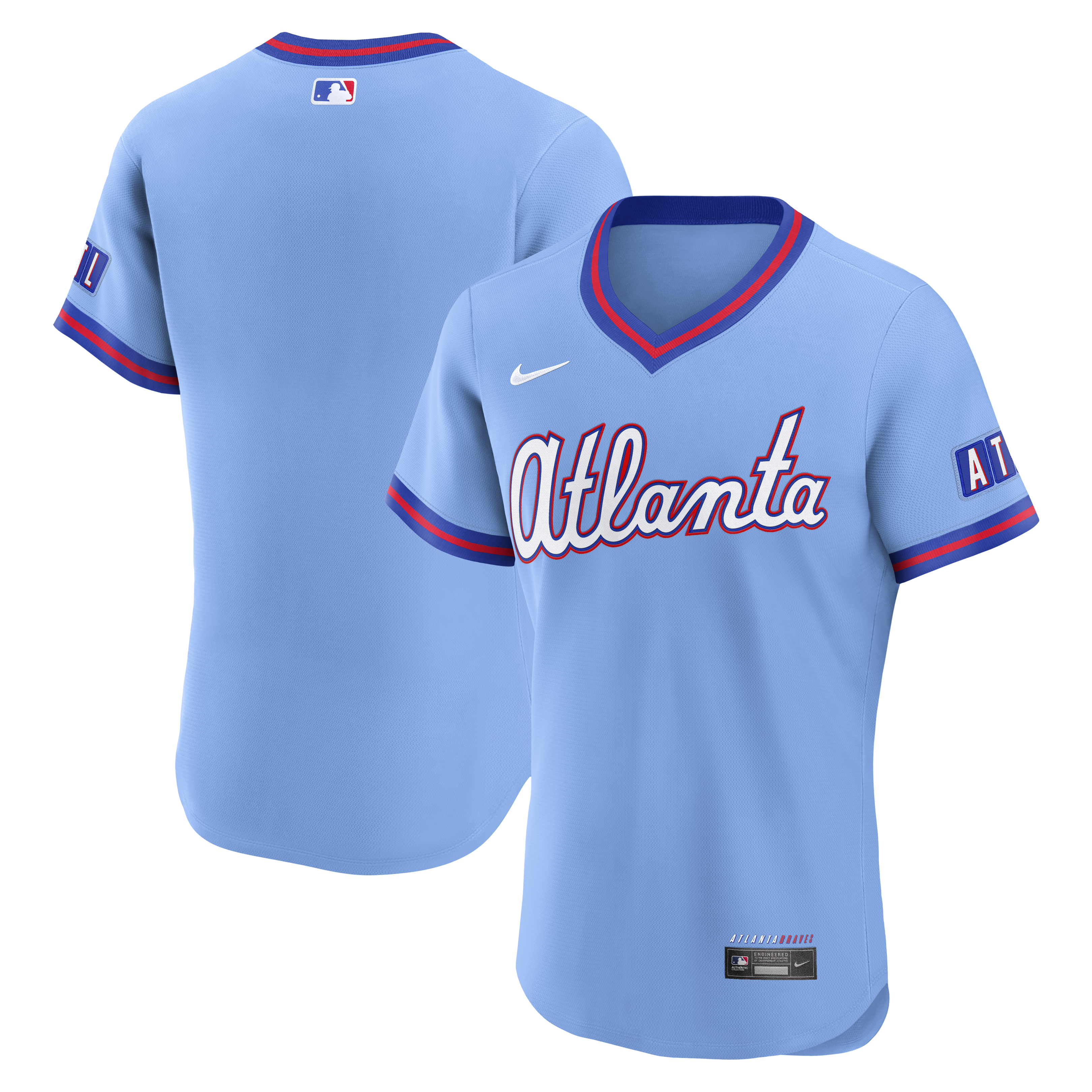  Atlanta Braves 2026 City Connect Jersey - Powder Blue