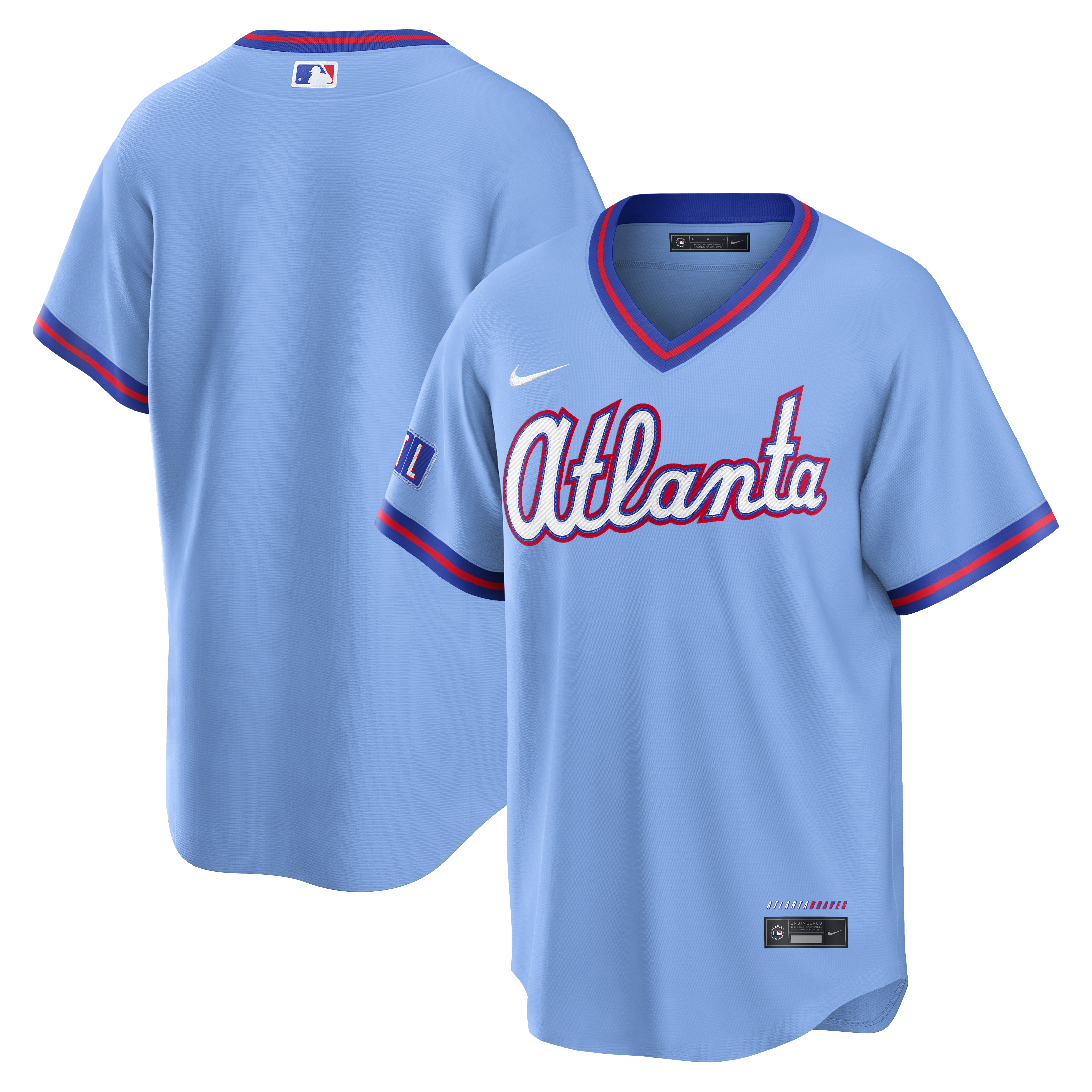  Atlanta Braves 2026 City Connect Stadium Jersey - Powder Blue