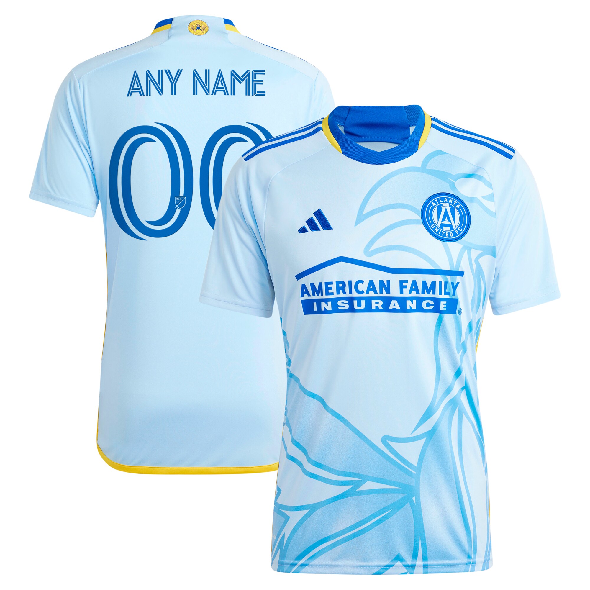  Atlanta United FC 2024 The Resurgens Kit Custom Jersey - Light Blue