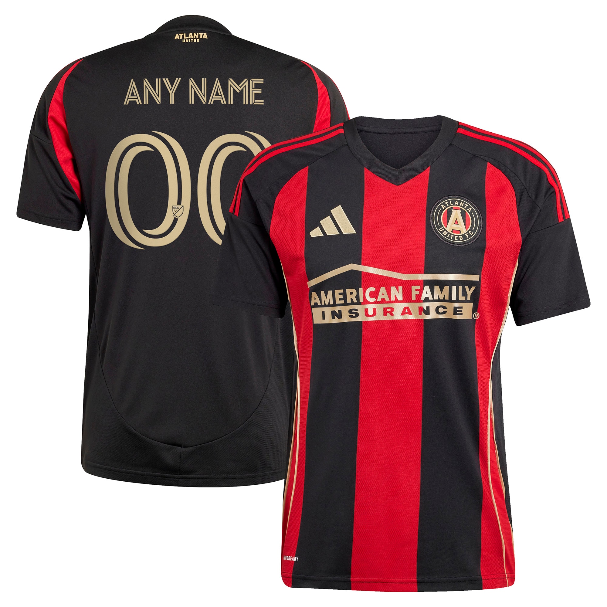  Atlanta United FC 2025 The Connector Custom Jersey - Black