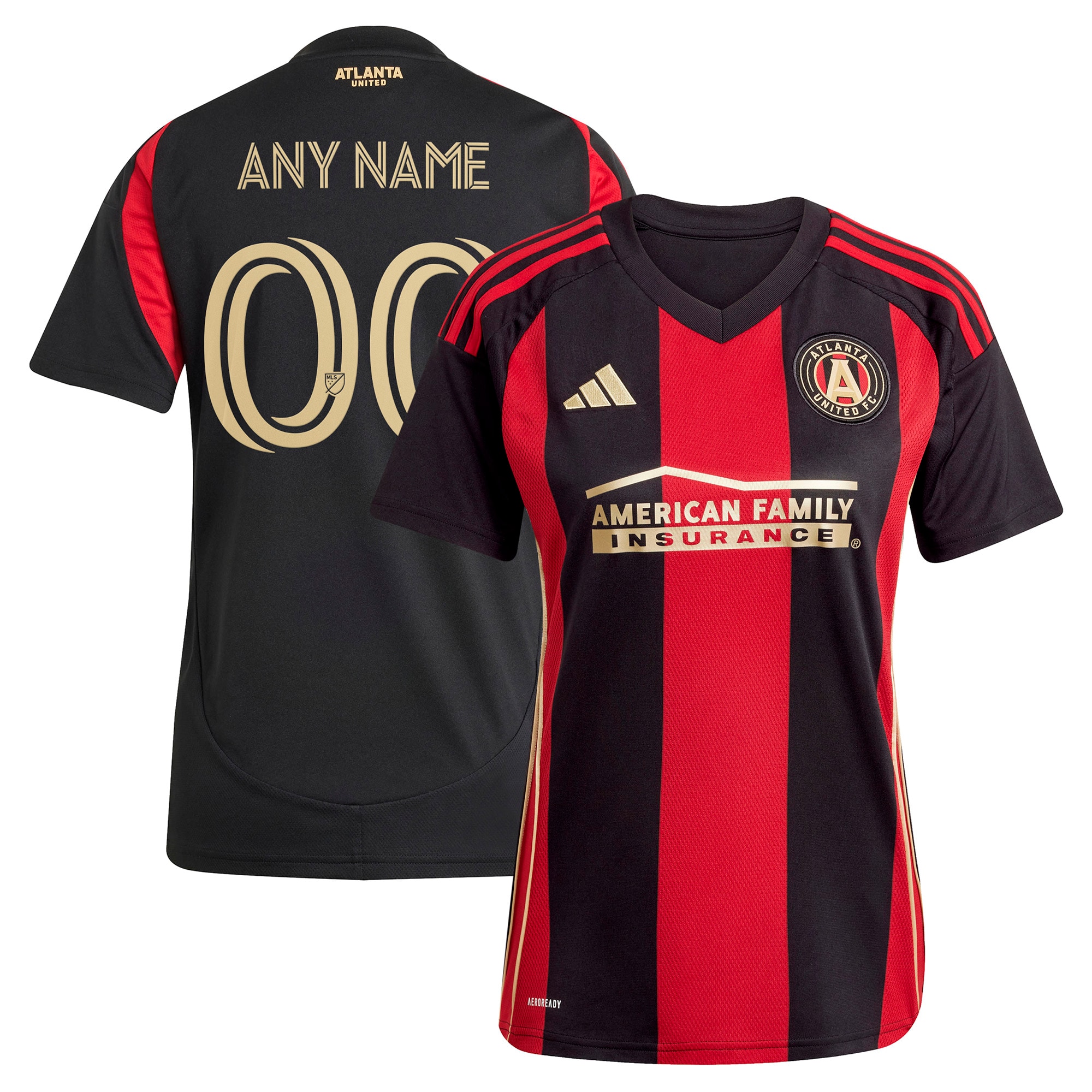  Atlanta United FC Women's 2025 The Connector Custom Jersey - Black