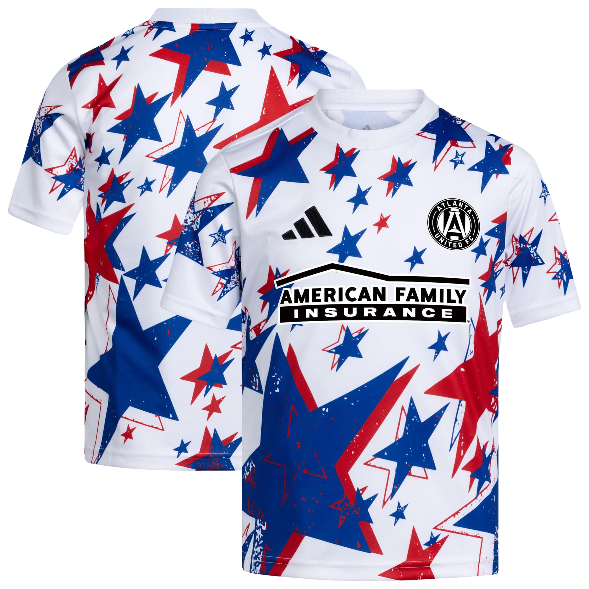  Atlanta United FC Youth 2026 Americana Pre-Match Jersey - White