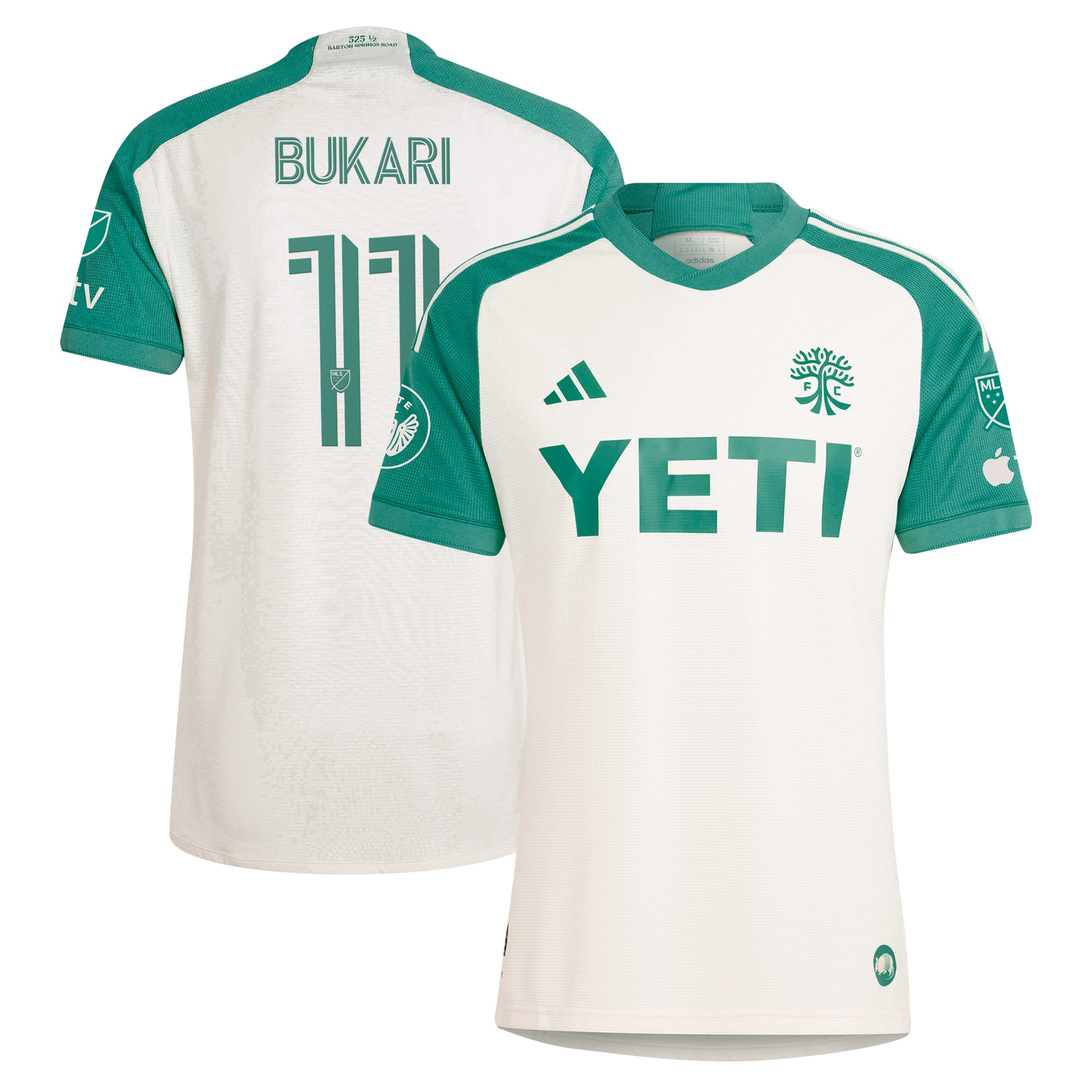  Austin FC 2024 The Armadillo Kit Player Jersey