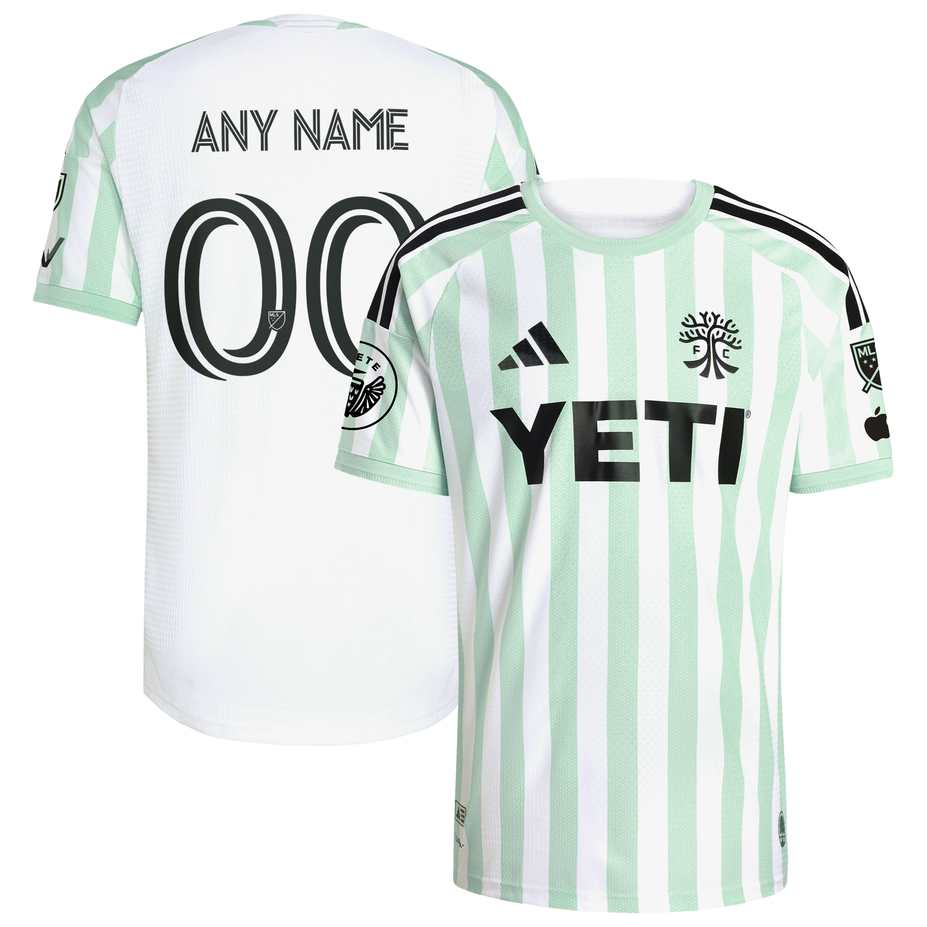 Austin FC 2026 The Rooted Kit On-Field Patch Custom Jersey - White