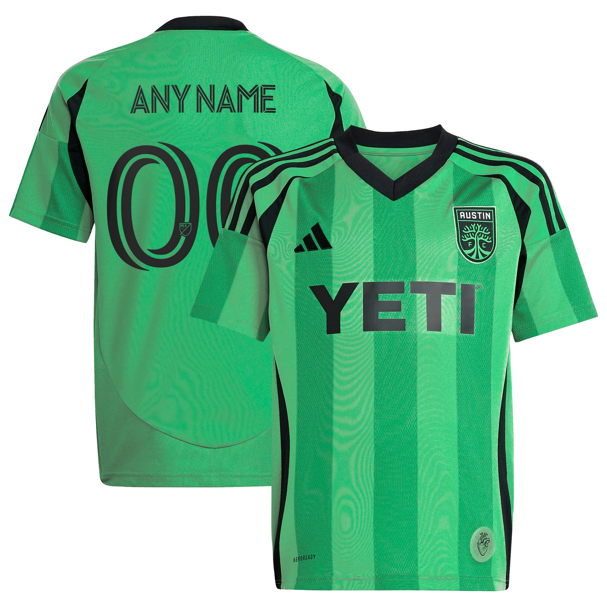  Austin FC Women's 2025 The Heartbeat Kit Custom Jersey - Green