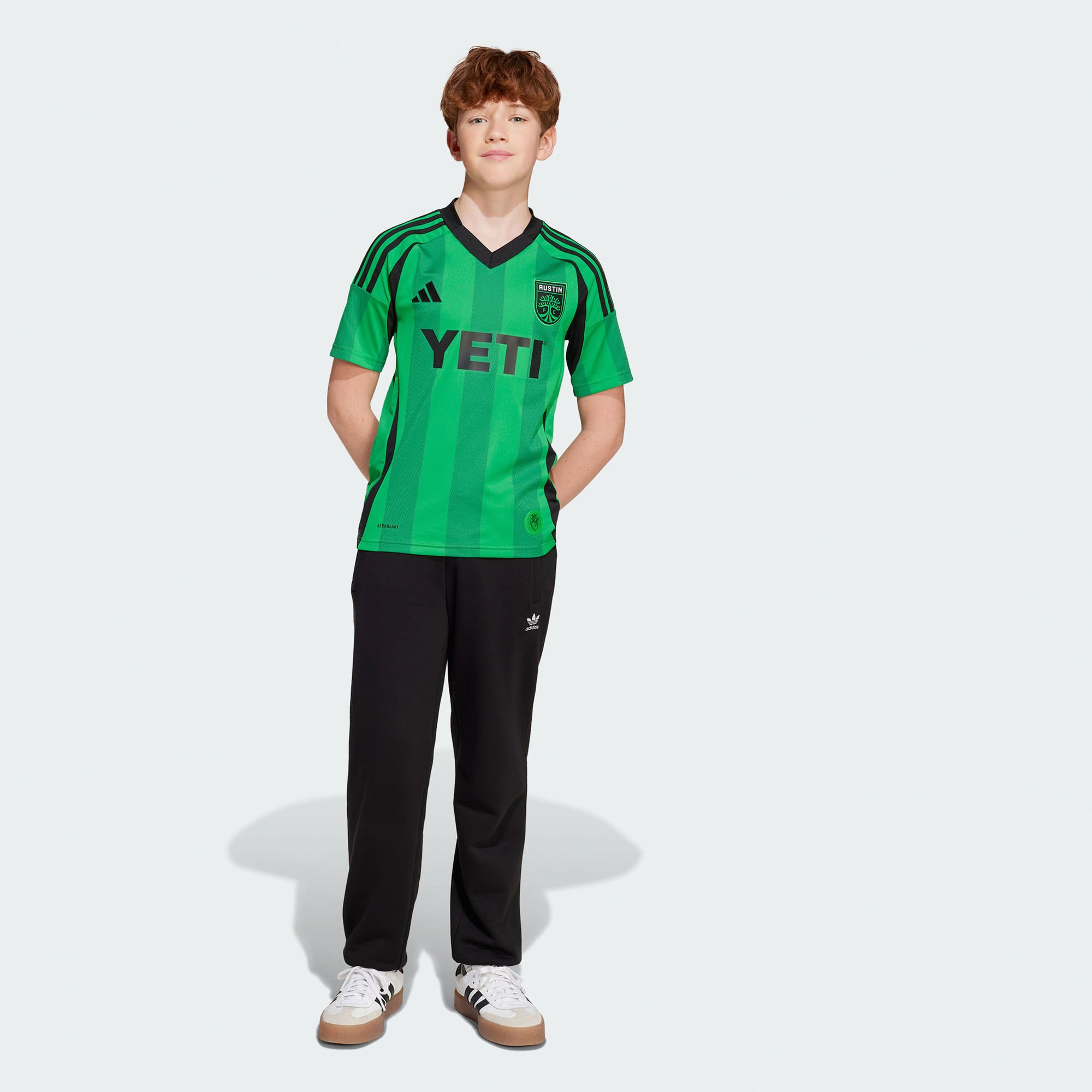  Austin FC Youth 2025 The Heartbeat Kit Jersey - Green