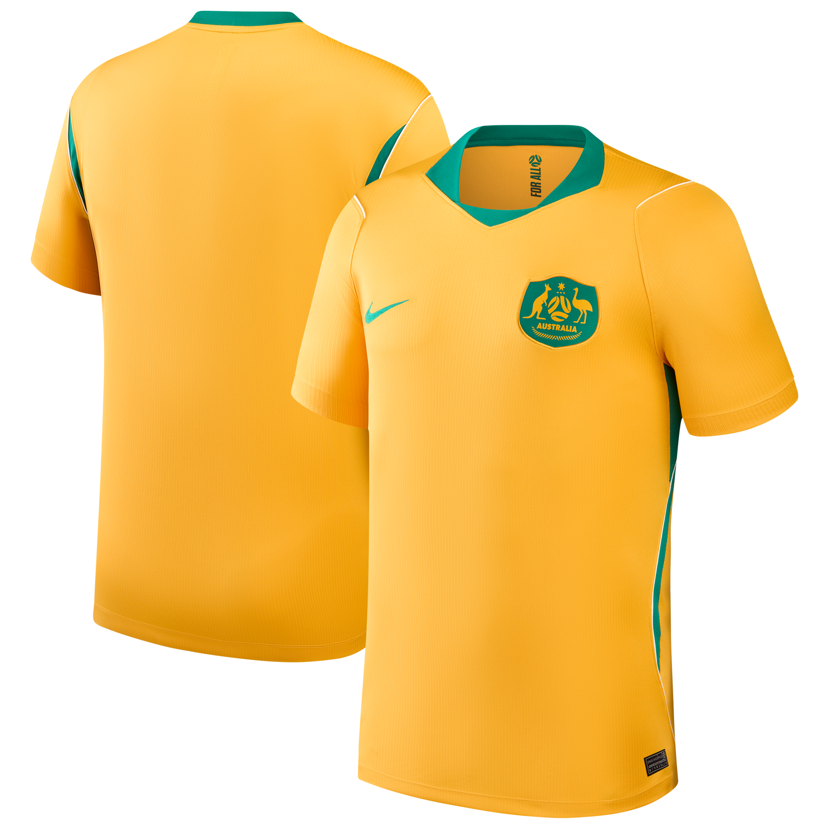  Australia National Team 2026 Home Stadium Jersey - Yellow