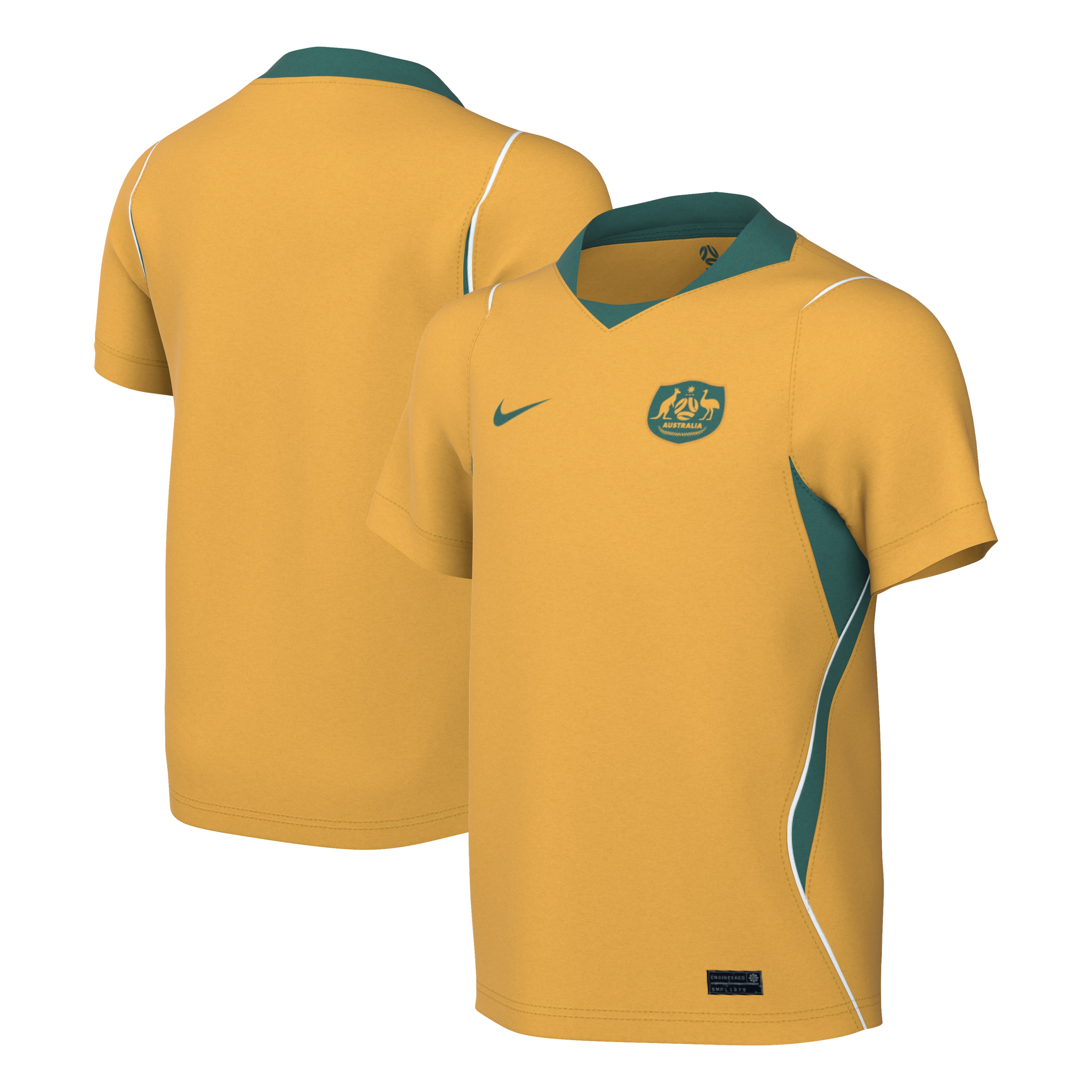  Australia National Team Youth 2026 Home Stadium Jersey