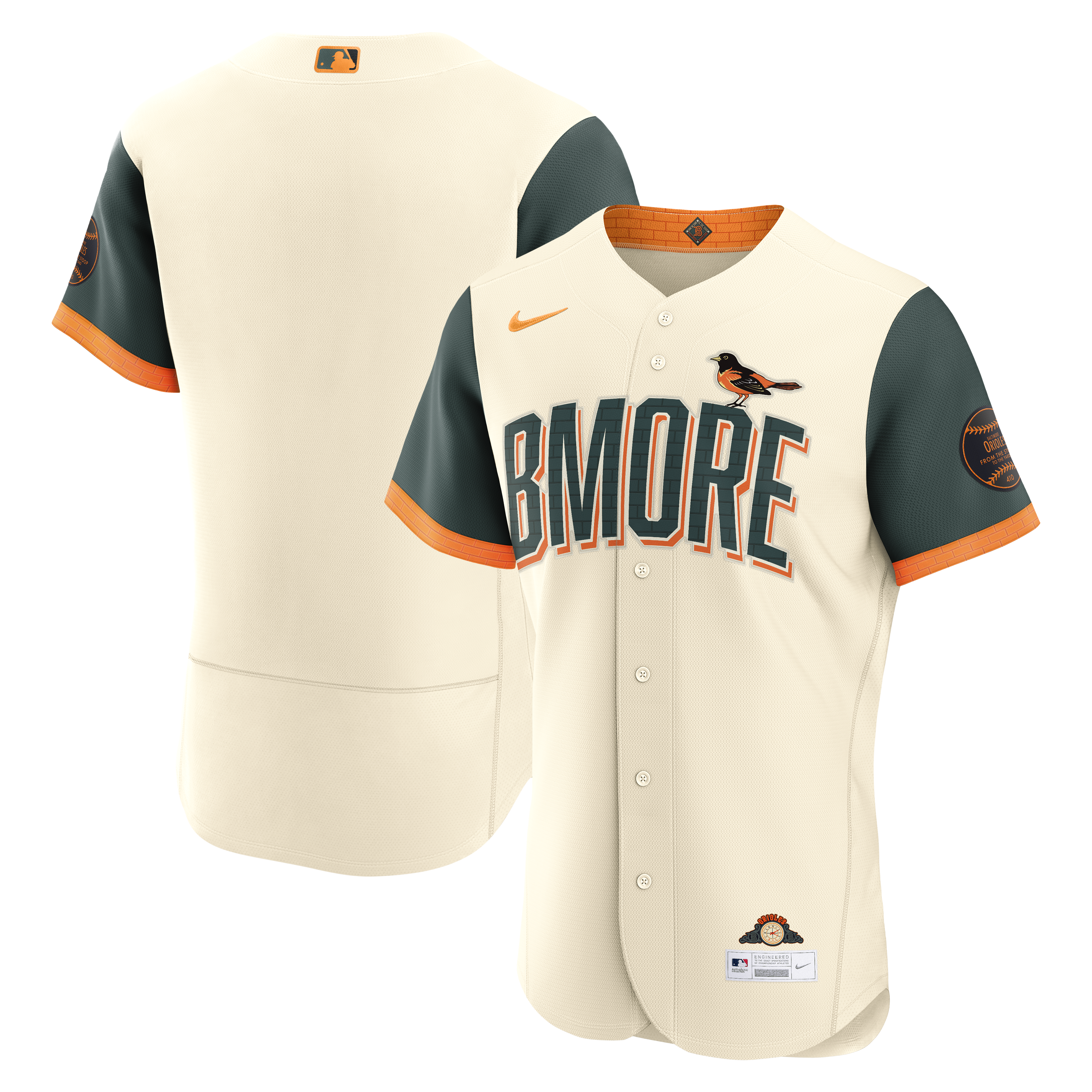  Baltimore Orioles 2026 City Connect Jersey - Natural