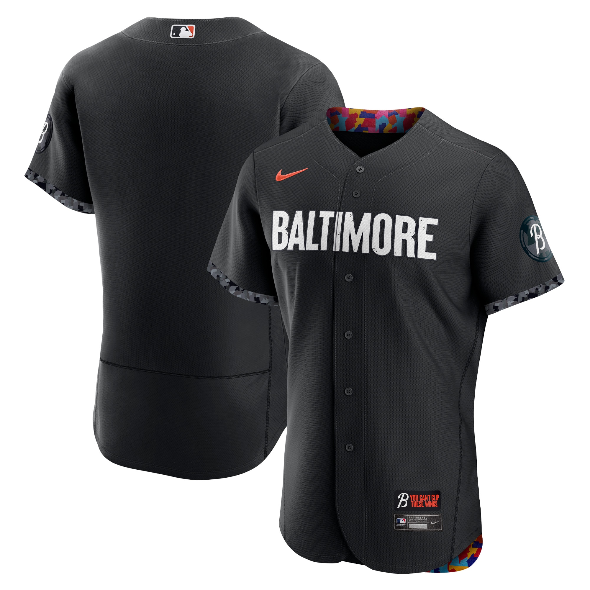  Baltimore Orioles City Connect Jersey - Black