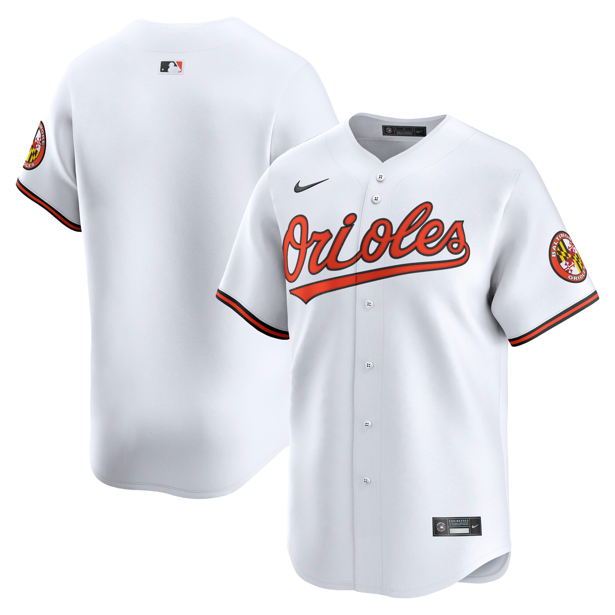  Baltimore Orioles Youth Home Limited Jersey - White