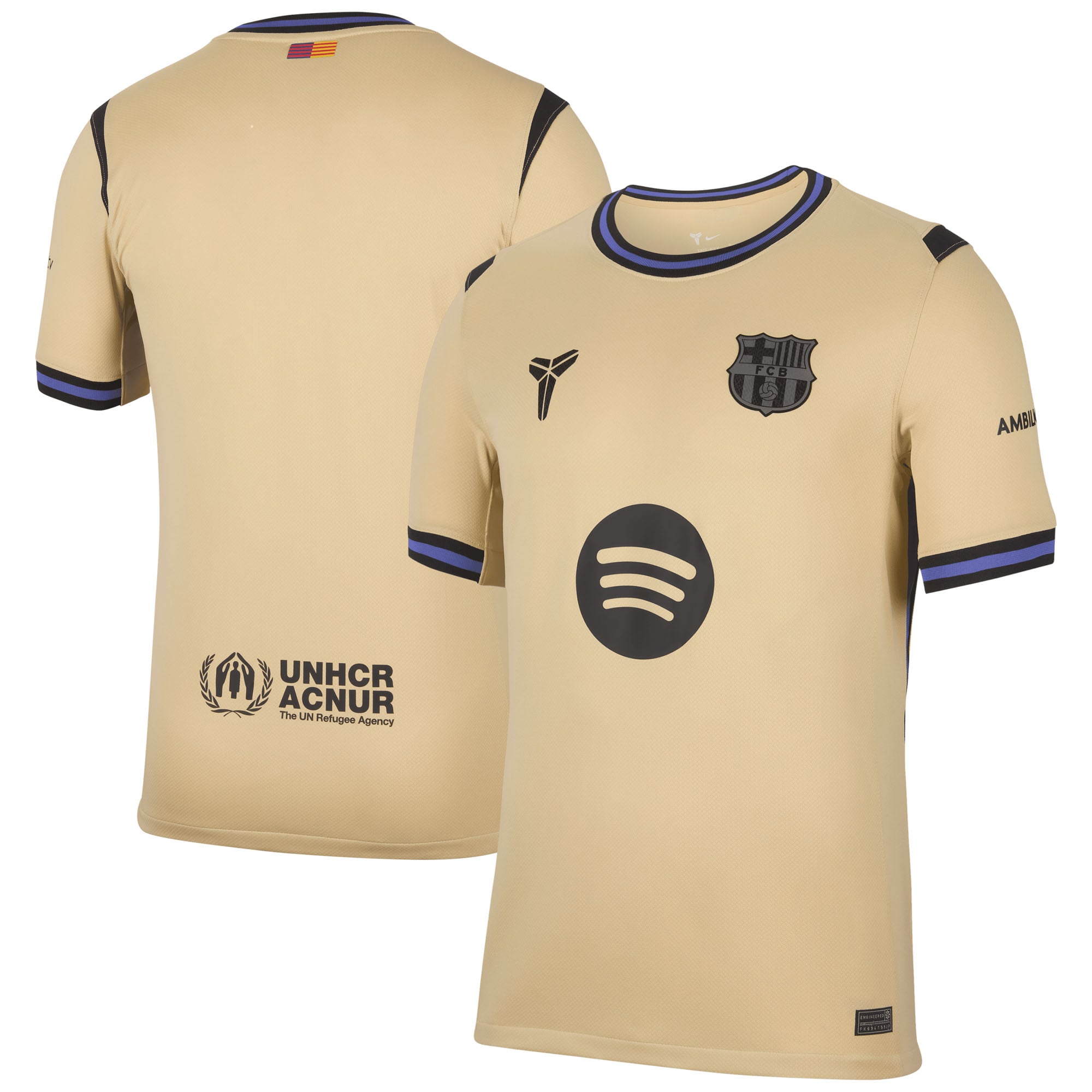  Barcelona 2025/26 Away Stadium Jersey - Gold