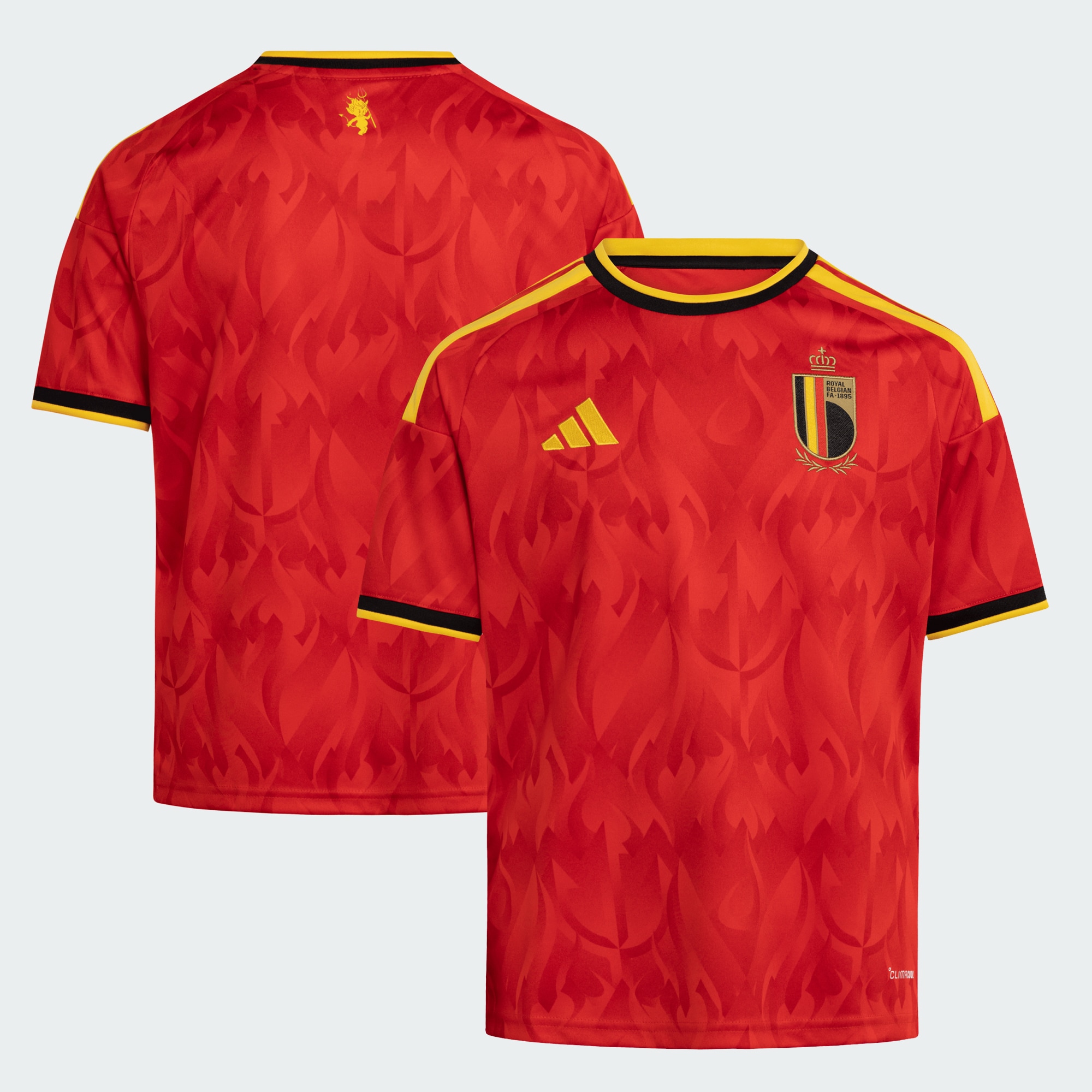  Belgium National Team Youth FIFA x World Cup 2026 Home Jersey - Red