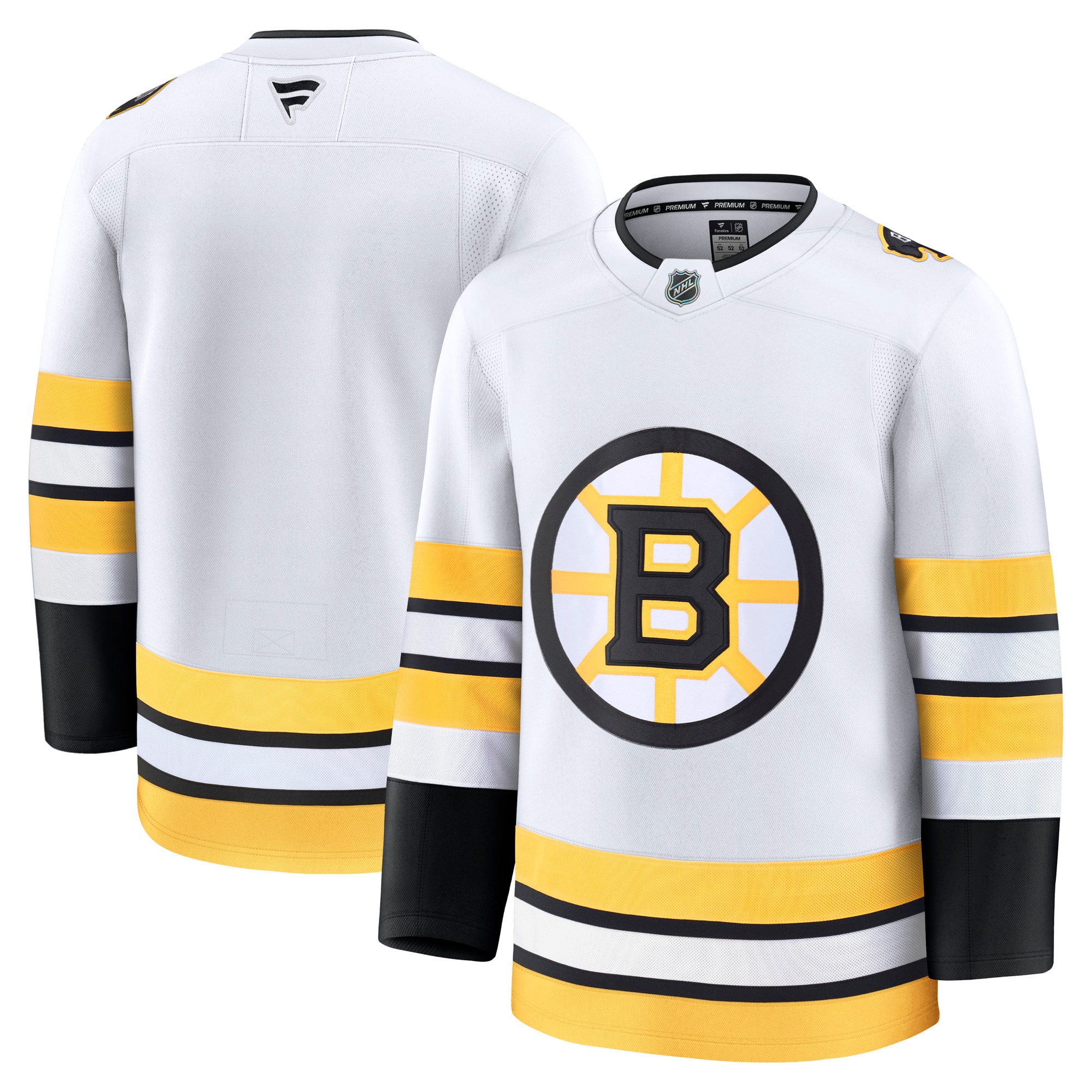  Boston Bruins Fanatics Away Premium Jersey