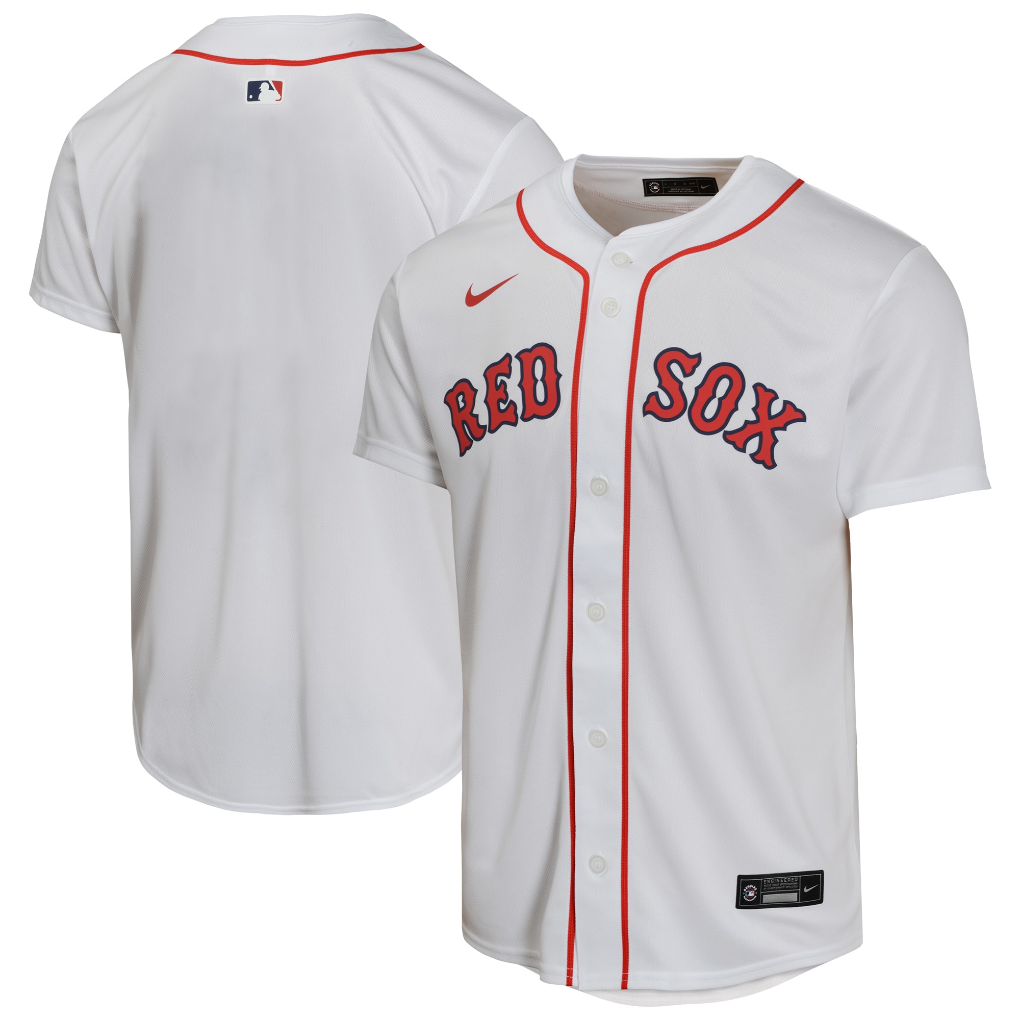  Boston Red Sox Youth Home Game Jersey - White