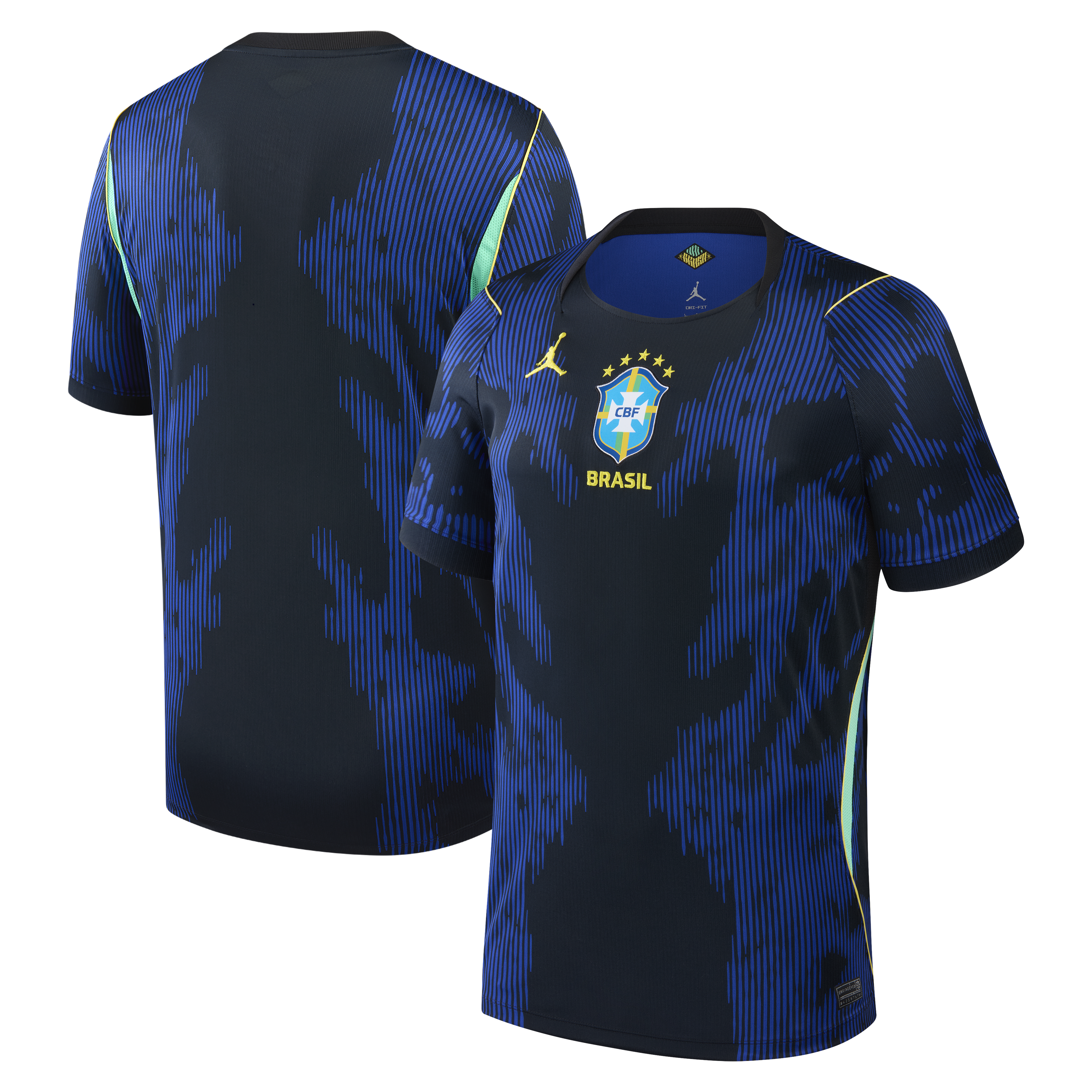  Brazil National Team Jordan Brand 2026 Away Stadium Jersey
