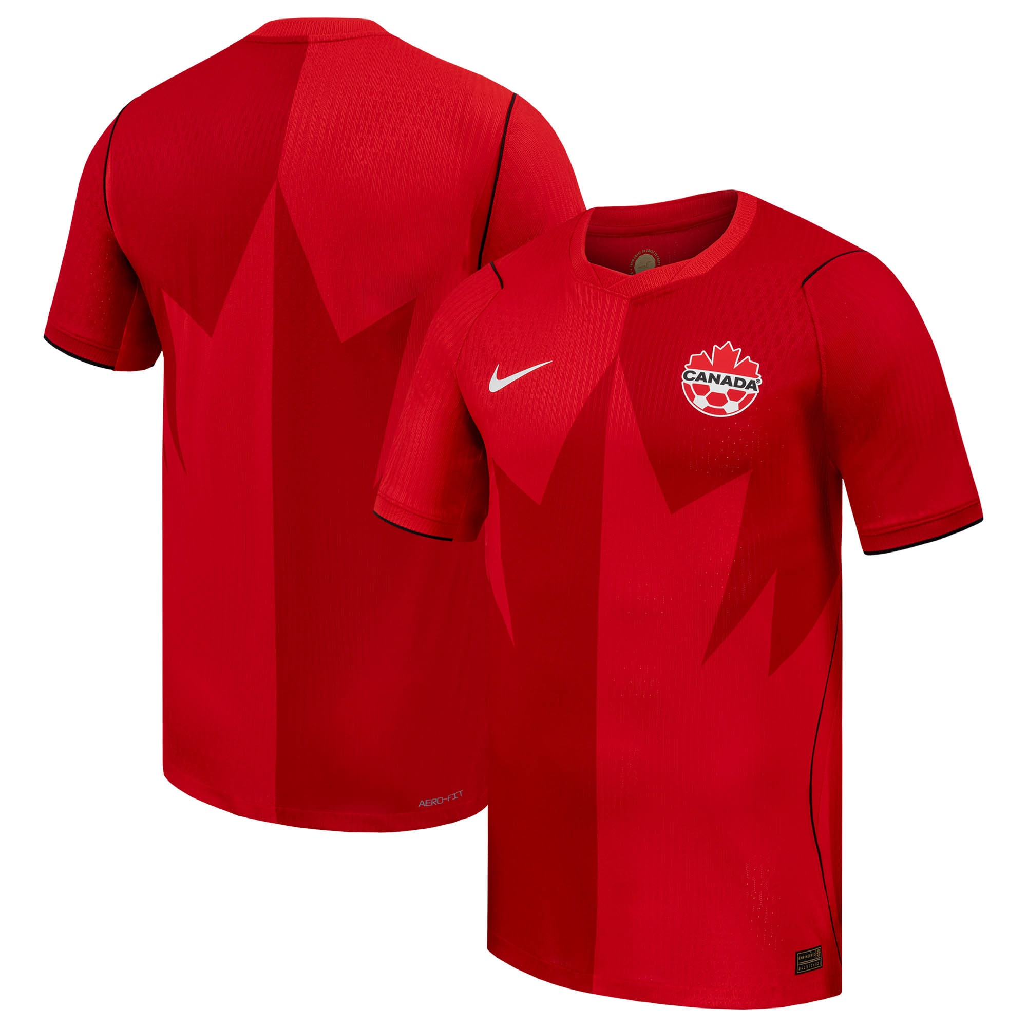  Canada Soccer 2026 Home Match Jersey - Red